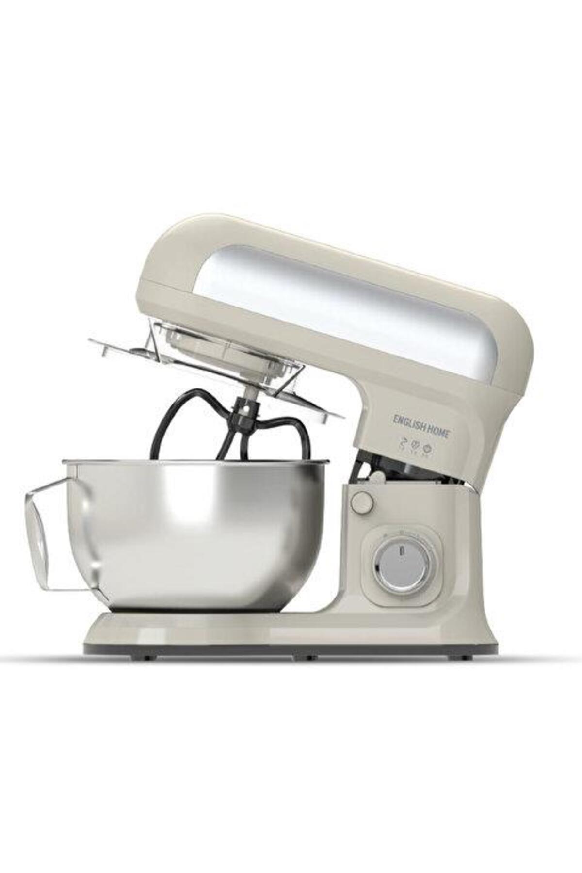 ست مخلوط کن ENGLISH HOME SMR 3001 میکسر پایه 5.5 لیتری بژ کروم اورجینال Azemax