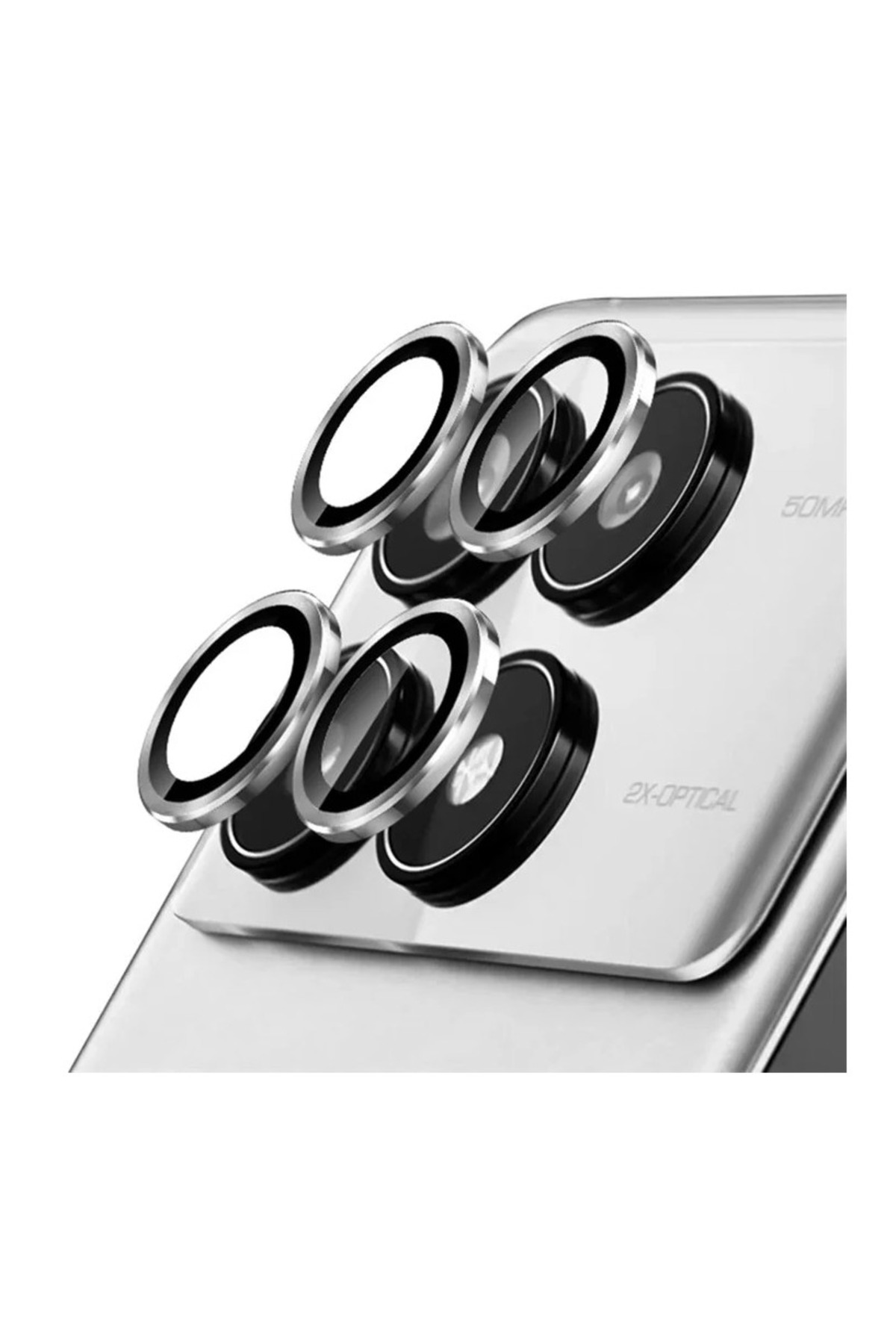 محافظ لنز دوربین POCO X6 PRO 5G رنگی شیشه مقاوم فیبکس Fibaks