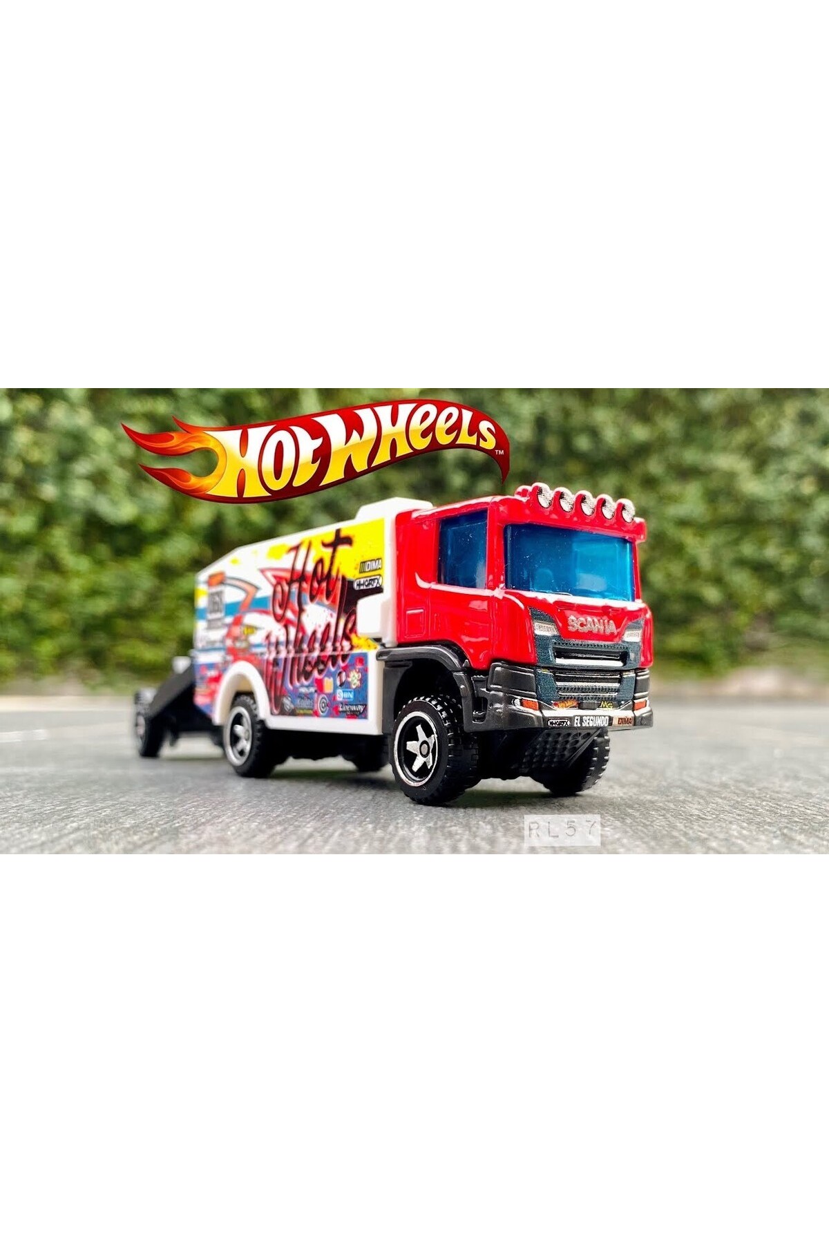ماشین اسباب بازی کامیون اسکانیا رالی تورک BMF60 از ترکیه HOT WHEELS