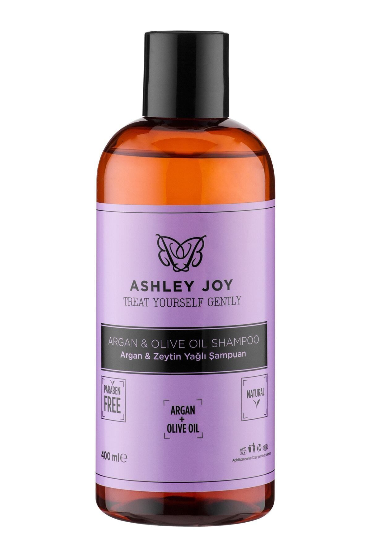 شامپو آرگان و روغن زیتون با حجم 400 میل اشلی جوی Ashley Joy