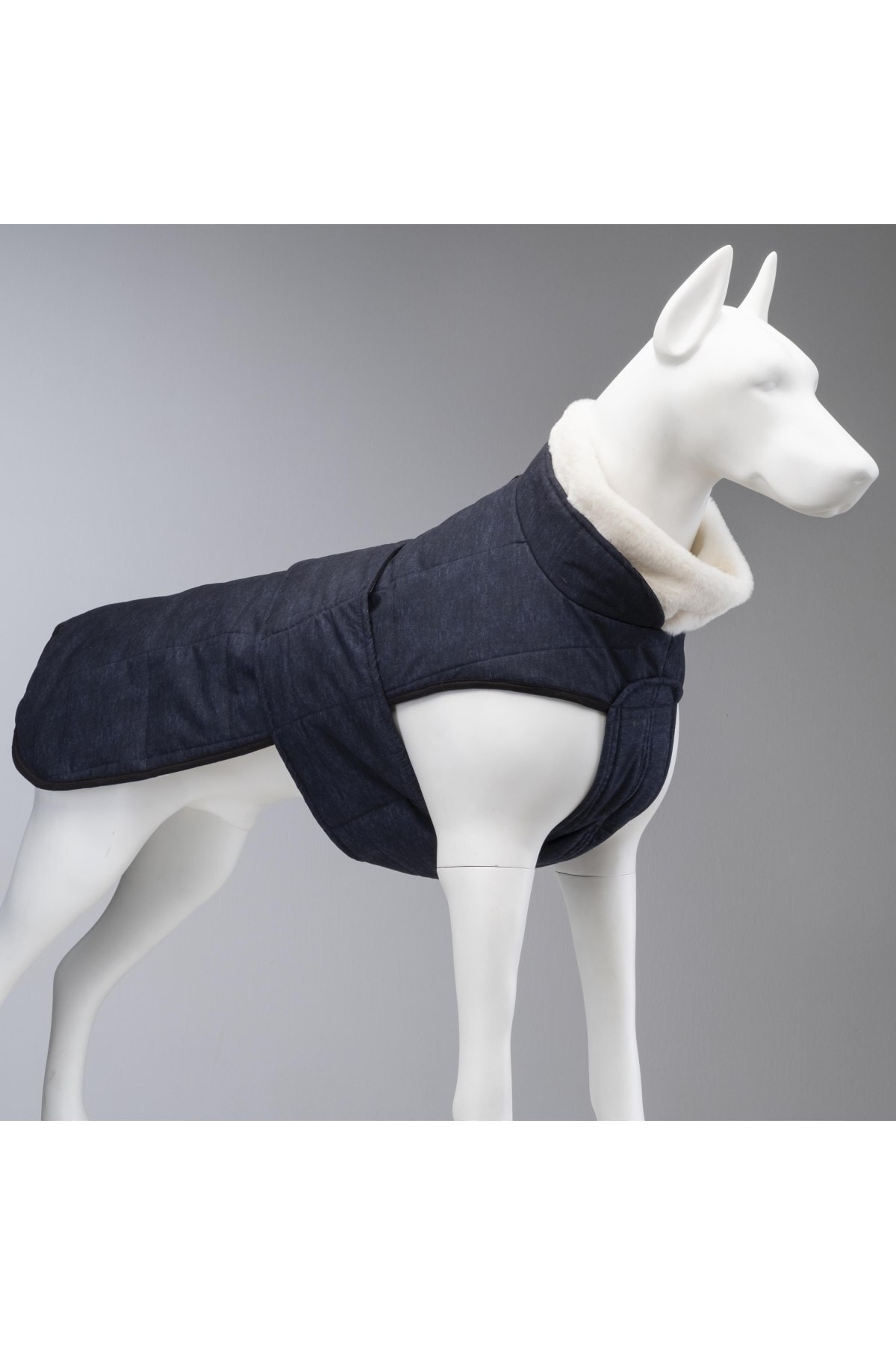 لباس سگ لیندوداگز Lindodogs سری Luxury Plus سرمه‌ای مدل LXRPLS01