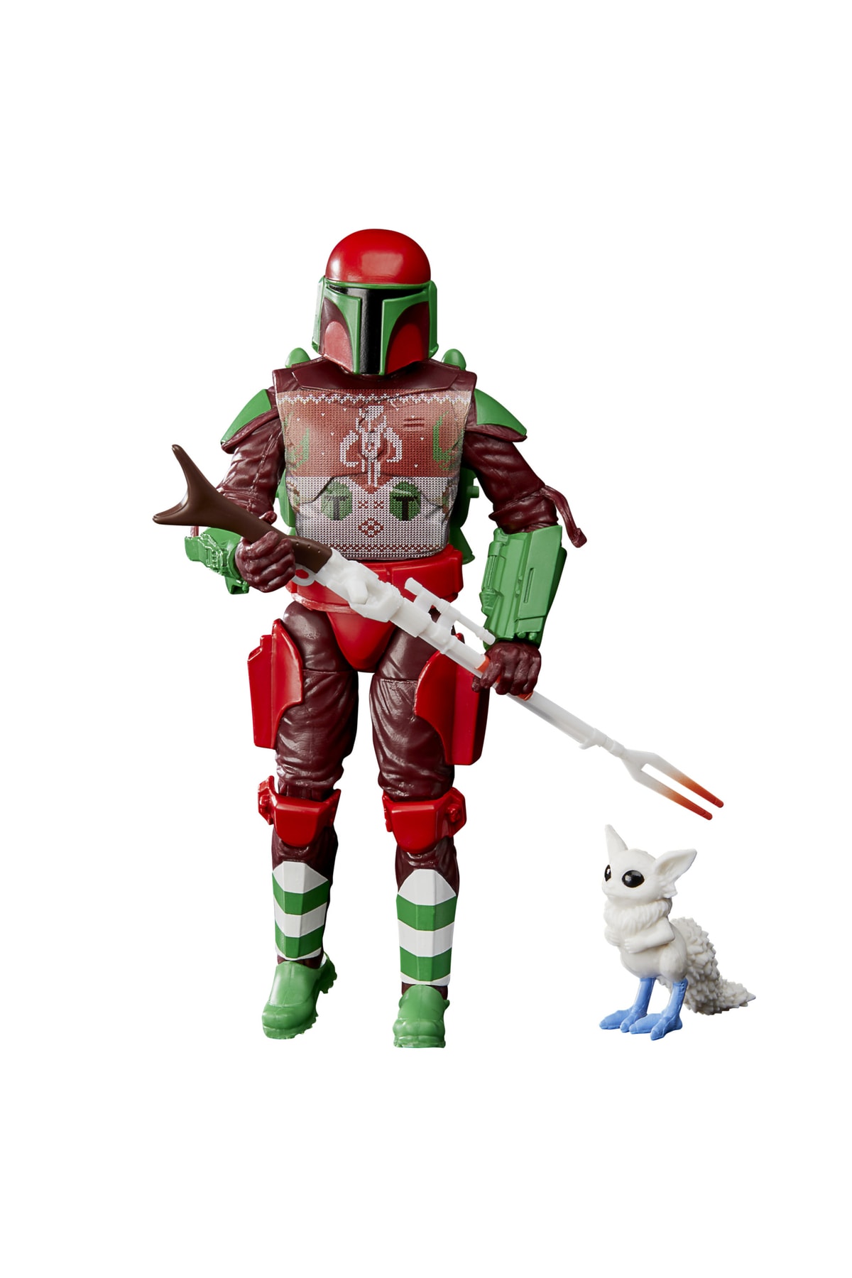 فیگور اکشن THE BLACK SERIES MANDALORIAN WARRIOR نسخه تعطیلات . Star Wars