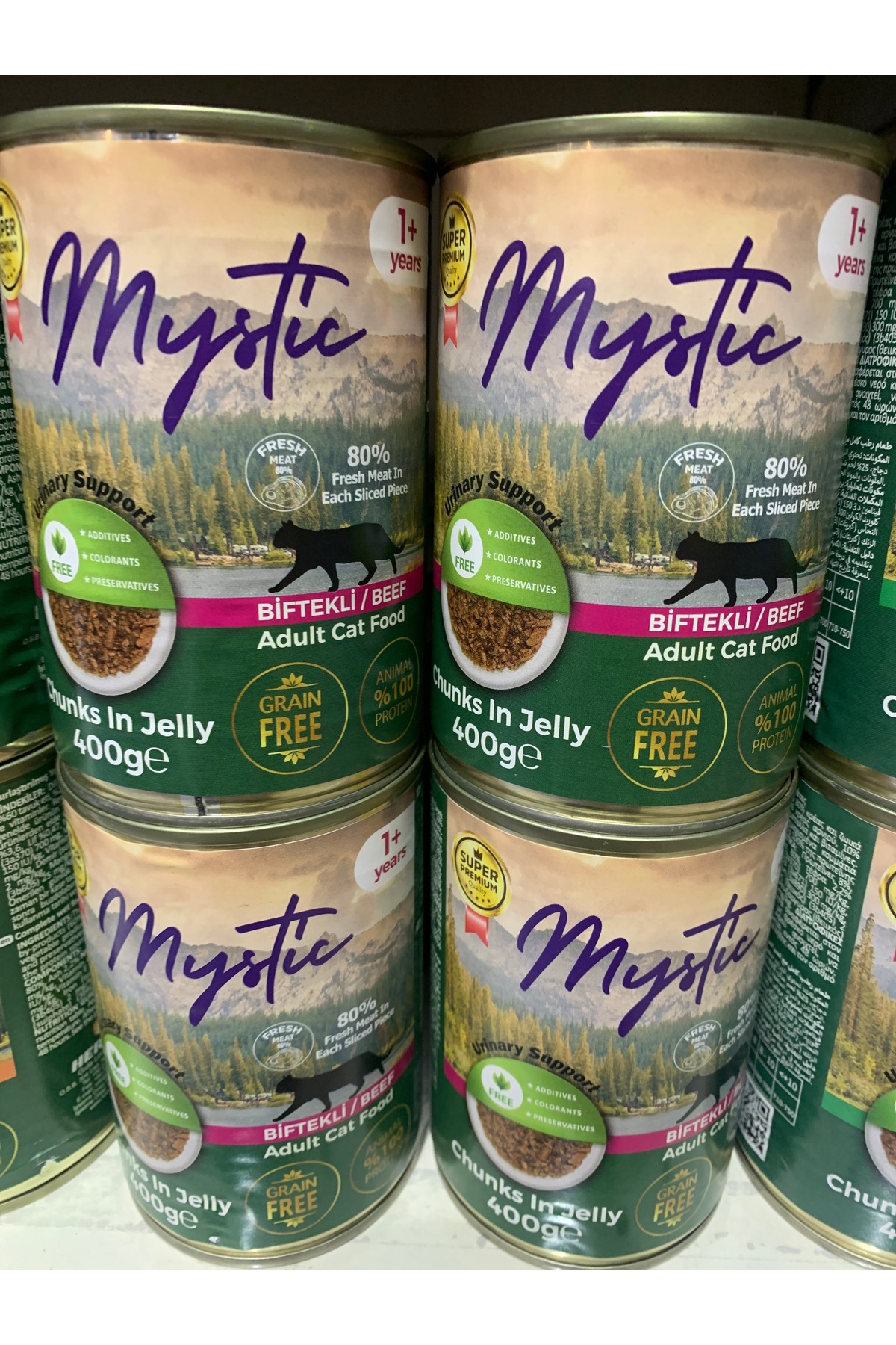 کنسرو غذای گربه میستیک Mystic