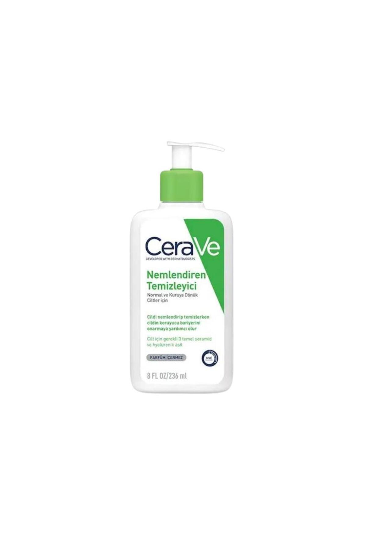 CeraVe تمیز کننده برای پوست های معمولی و خشک 236 میلی لیتر