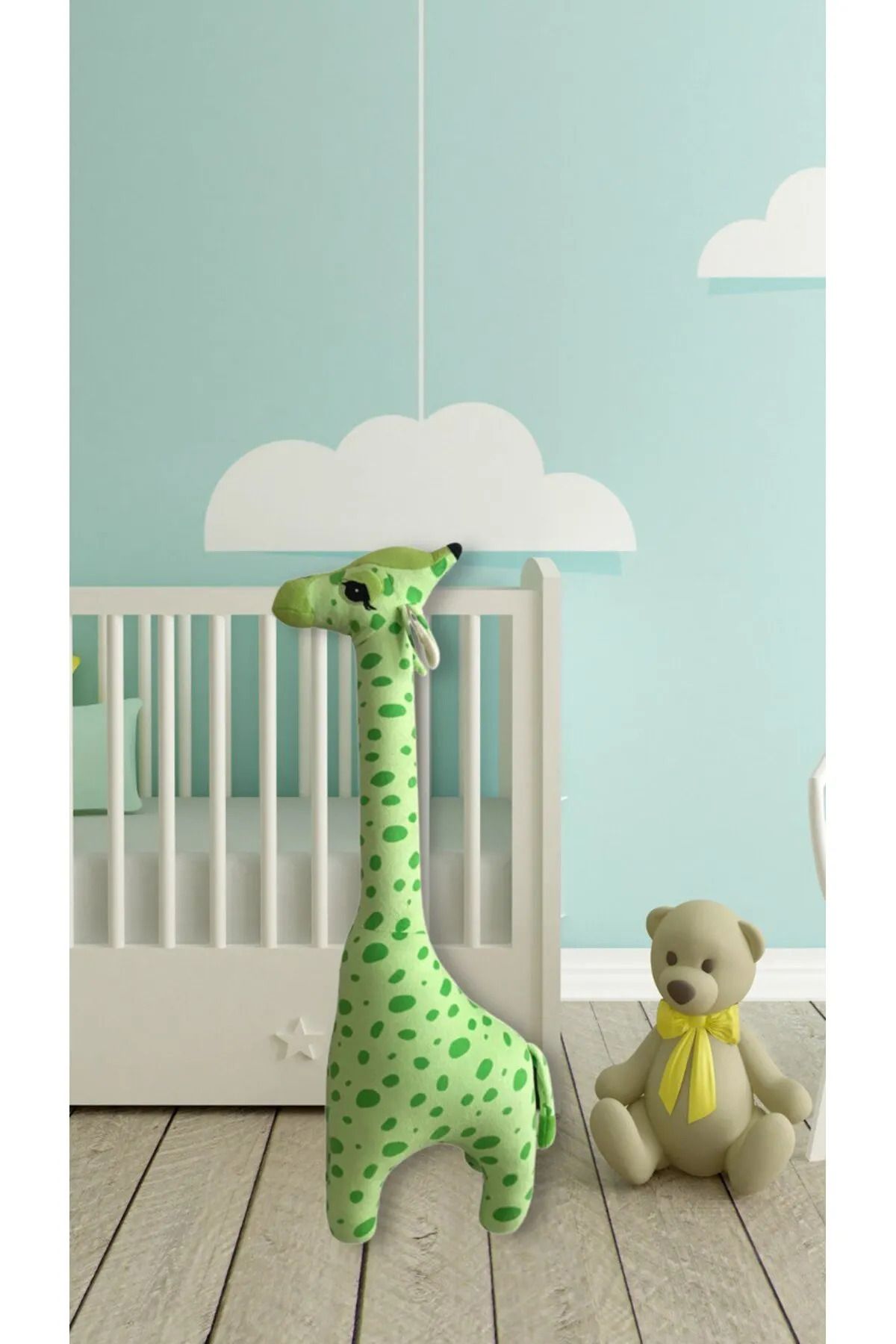 اسباب بازی های پشمی زرافه مخملی همبازی من 100 سانتی متر GRAN TOYS