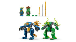 مجموعه ساختنی و بازی نبرد ربات اژدهای جی لگو LEGO نینجاگو NINJAGO مدل 71853، ۱۰۷ قطعه، حداقل سن ۴ سال