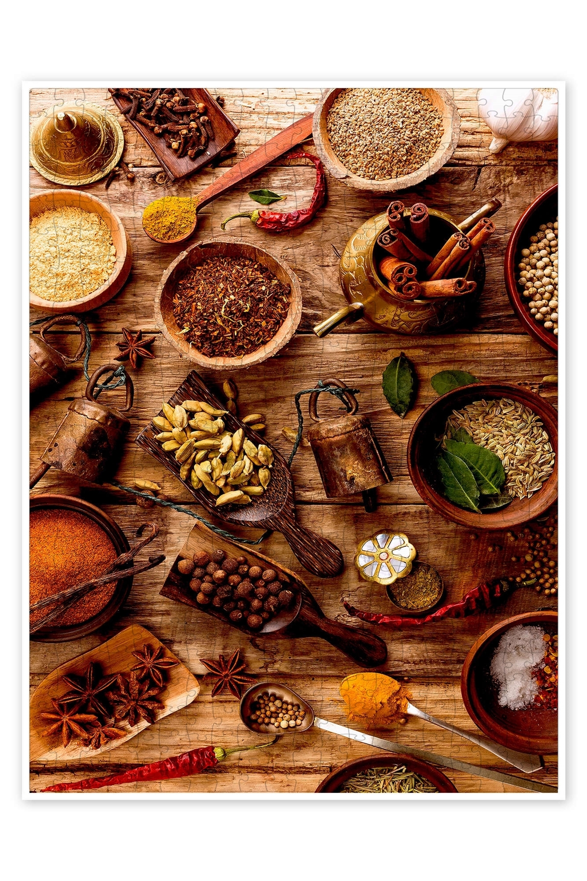 پازل SPICES I 500 PIECE PAUSE اره منبت کاری مویی آشپزخانه با تم مخصوص بزرگسالان از ترکیه Jeronkarji