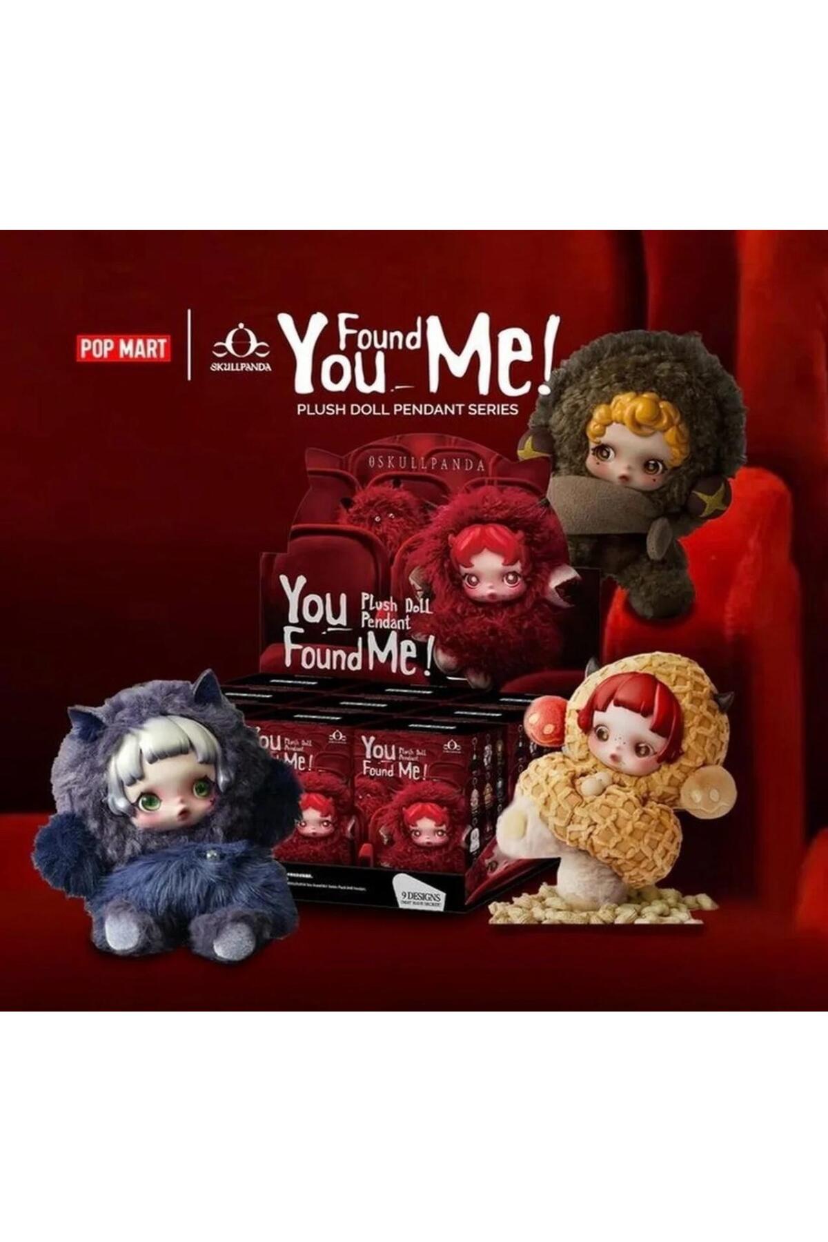 اسباب بازی های پشمی پاپ مارت SKULLPANDA کیف سمفونی زمستانی CHARMI LABUBU SURPRISE PACKAGE 1 PC Genel Markalar