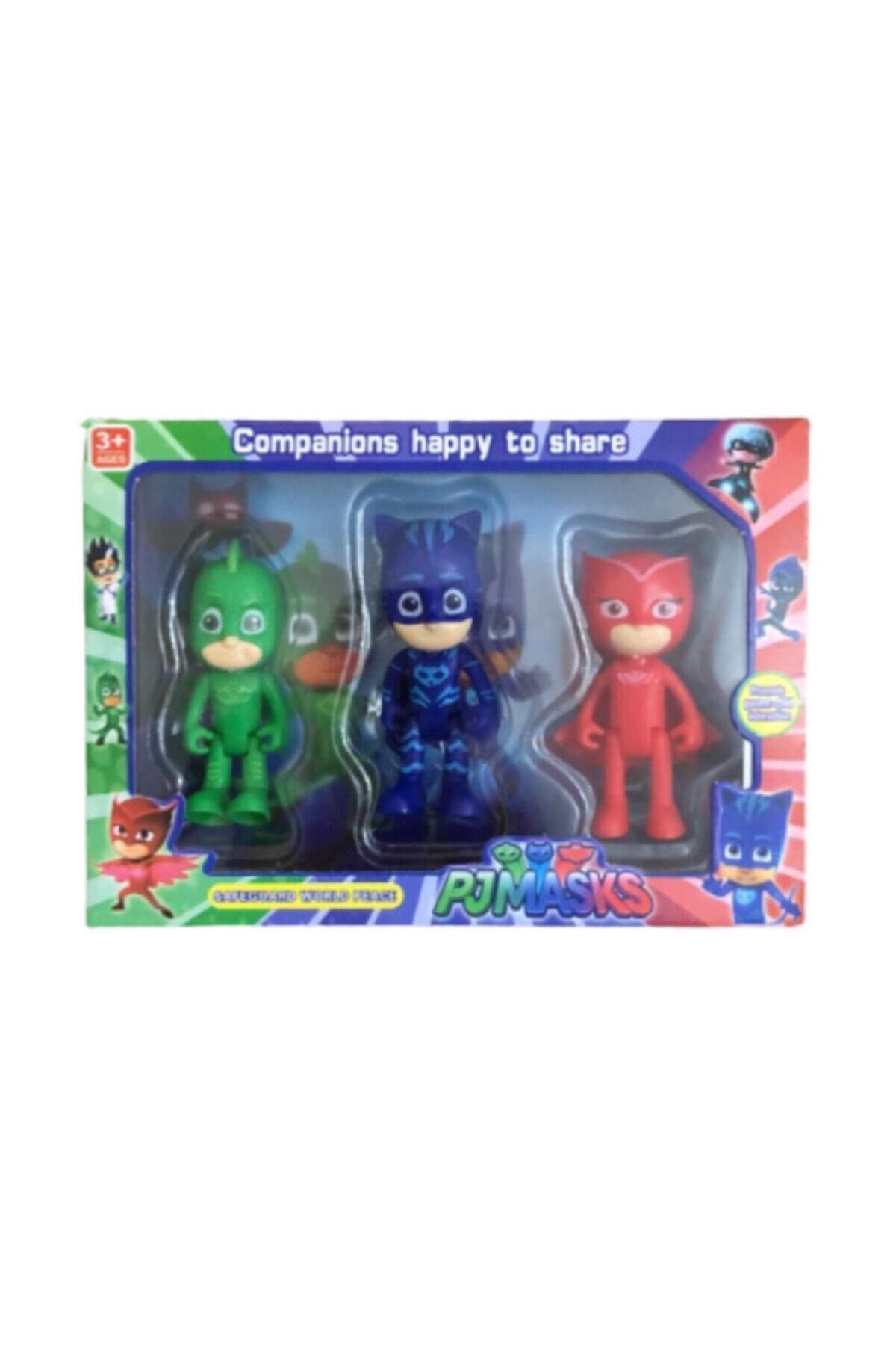 اسباب بازی های فیگور دیگر ست 3 عدد از ترکیه Pj Masks