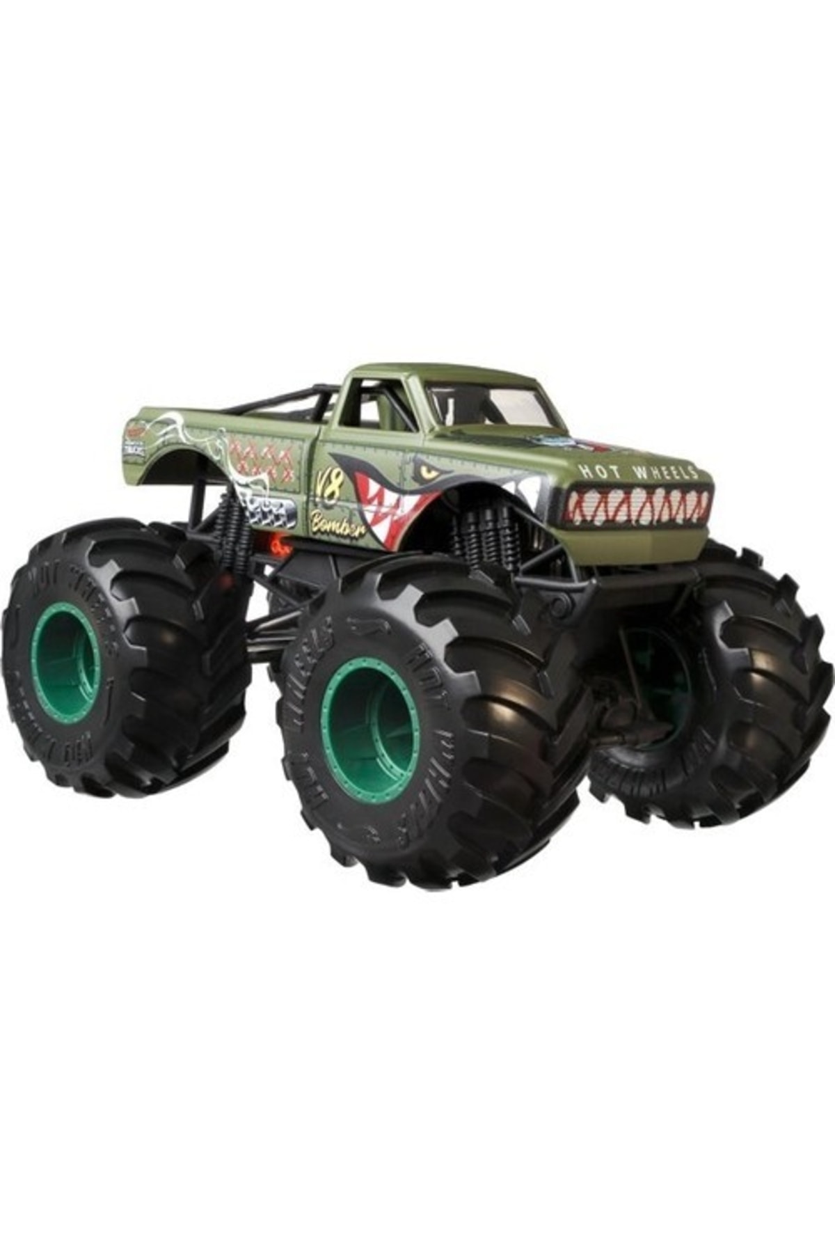 ماشین اسباب بازی MONSTER TRUCKS 1:24 CARS W8 BOMBER GWL16 از ترکیه HOT WHEELS