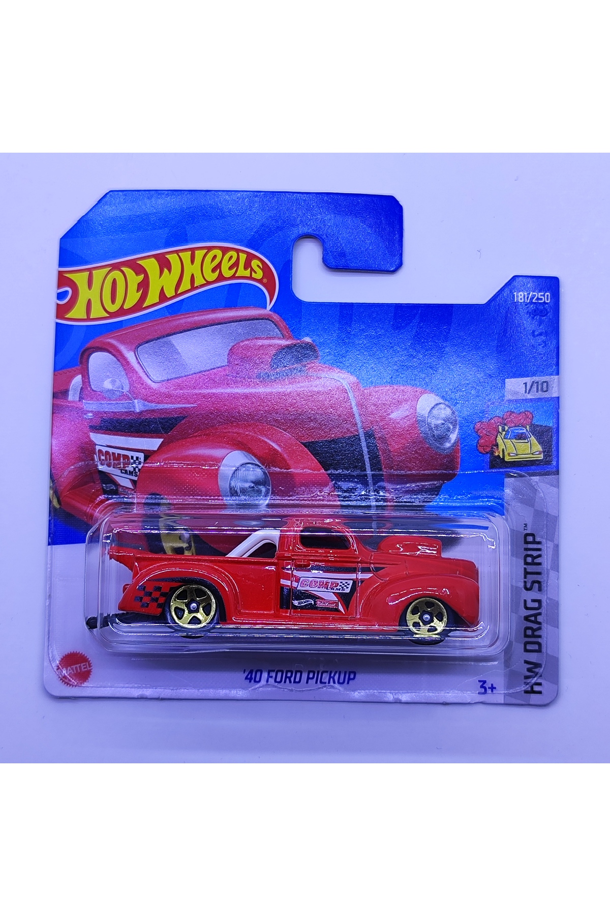ماشین اسباب بازی 40 وانت فورد 1:64 مقیاس فلزی و هات ویلز اورجینال HOT WHEELS