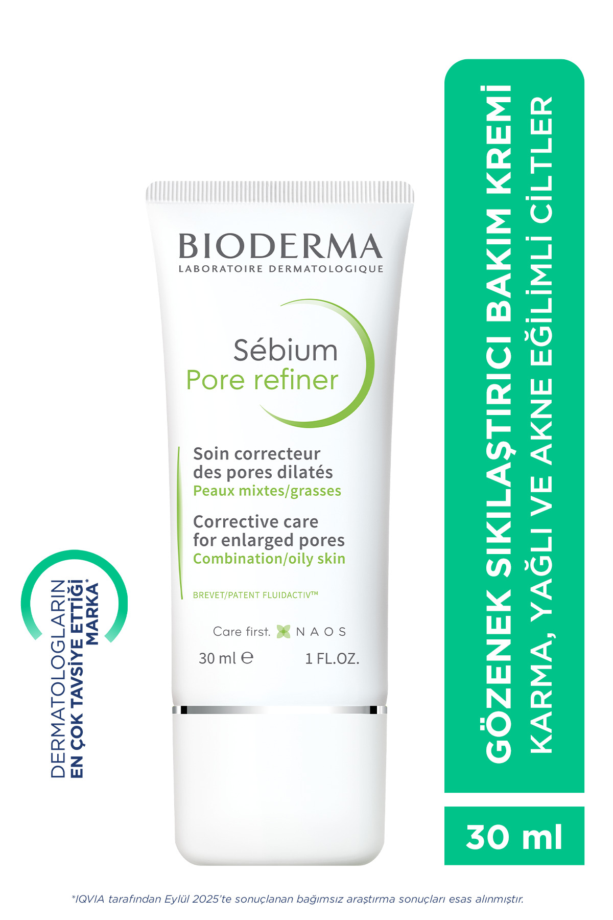 کرم جمع کننده منافذ پوست مدل Pore Refiner با حجم 30 میل بایودرما Bioderma