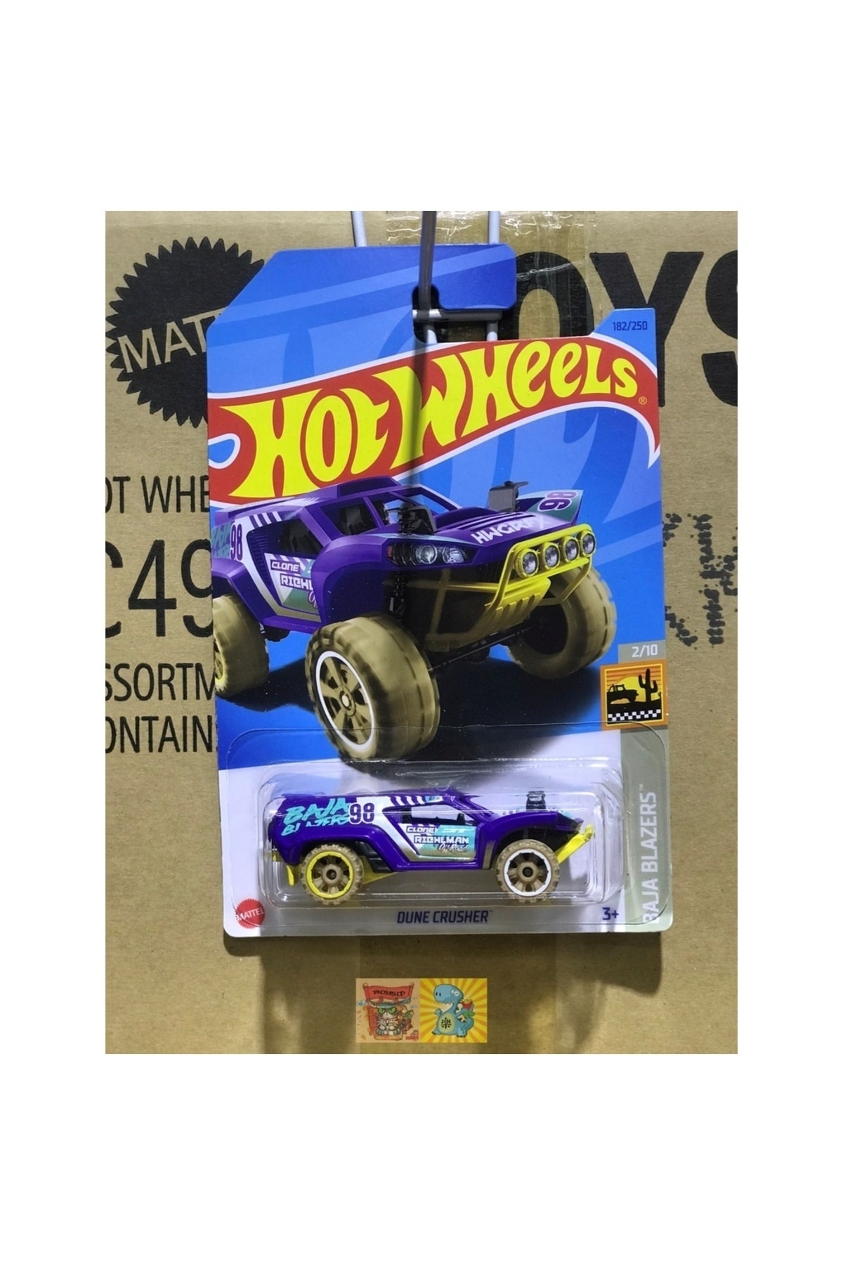 ماشین اسباب بازی HW DUNE CRUSHER هات ویلز اورجینال HOT WHEELS