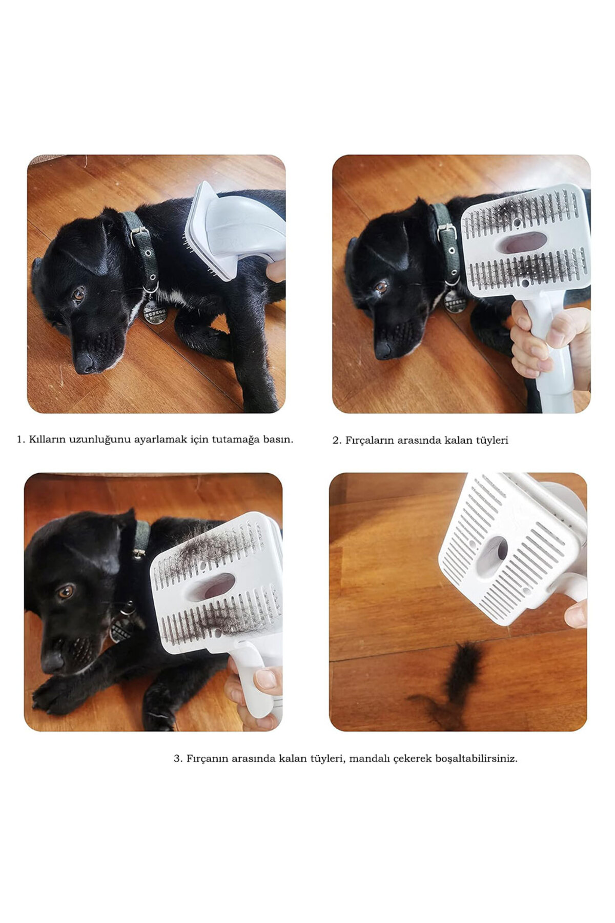 سری جمع‌آوری موی گربه و سگ واه‌و پت Wahw Pet، اتصال جاروبرقی 32mm-35mm