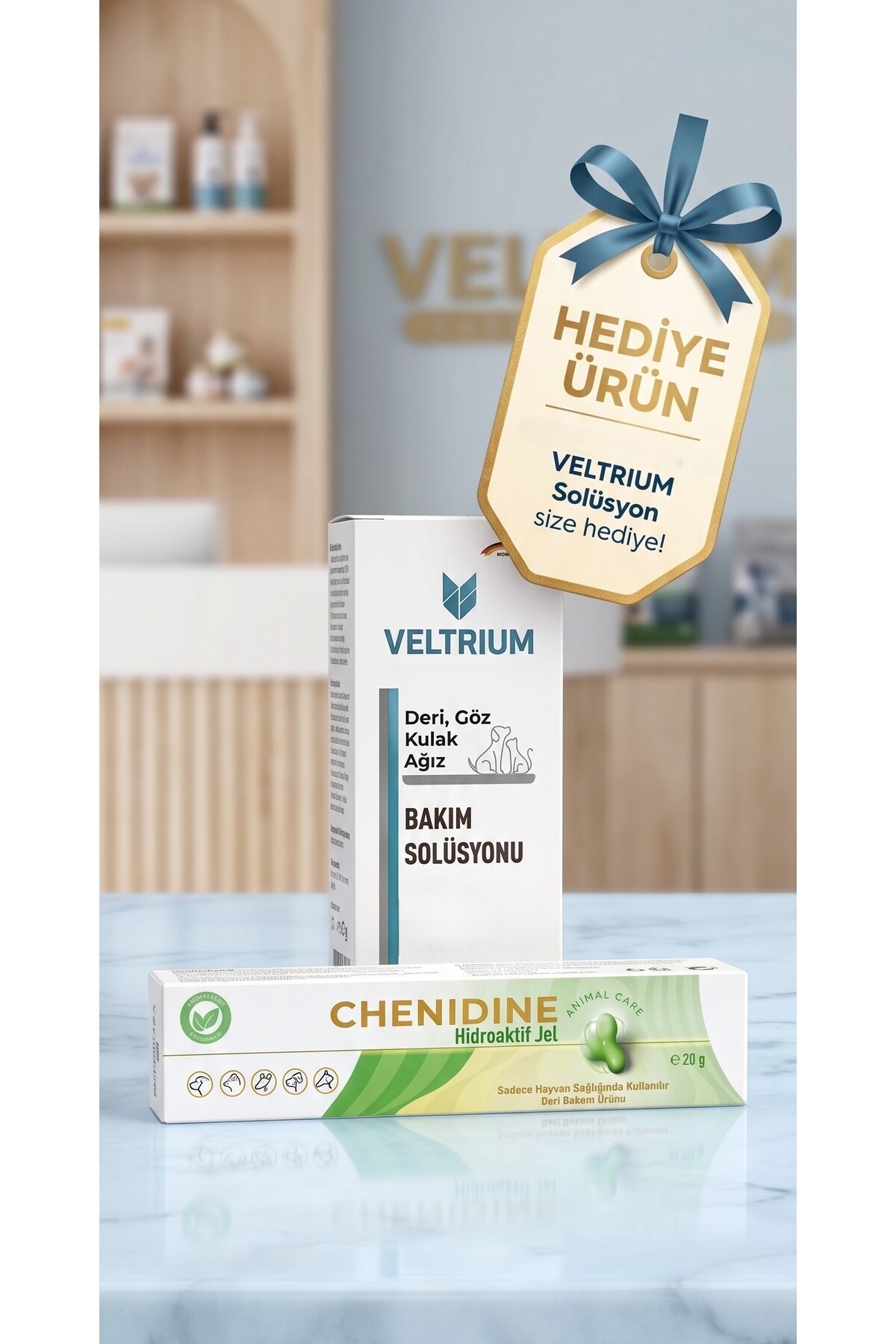 ژل مراقبت از پوست گربه و سگ Chenidine، ۲۰ گرم