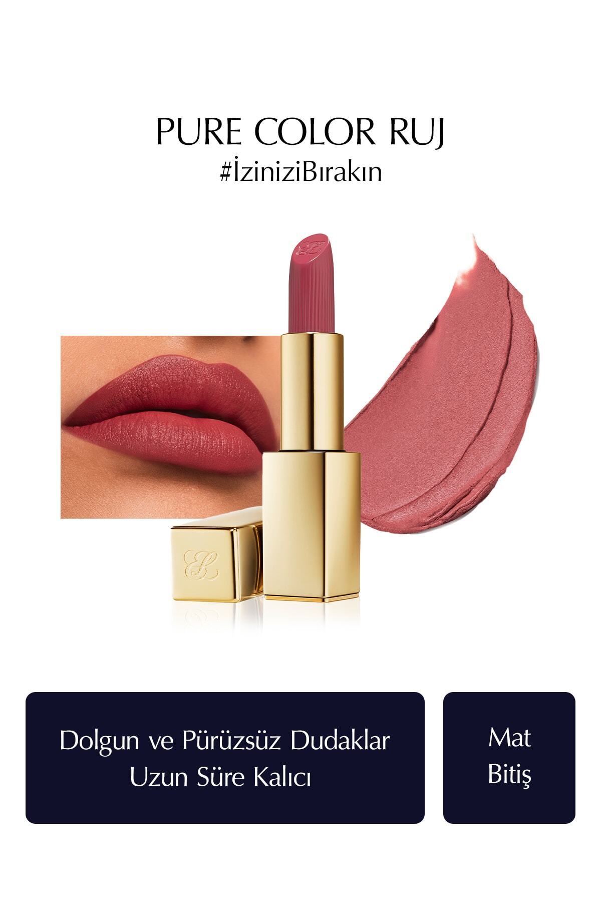 رژ لب مایع ۳۵ گرم رنگ ۴۲۰ گل سرکش استی لادر Estee Lauder