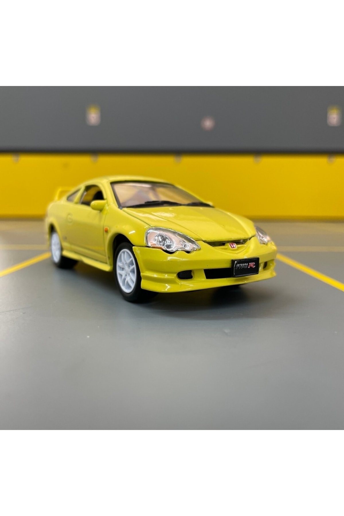 مدل خودرو HONDA INTEGRA TYPE R 1 36 SCALE DIECAST METAL MODEL CAR PULL DROP TOY اورجینال Genel Markalar