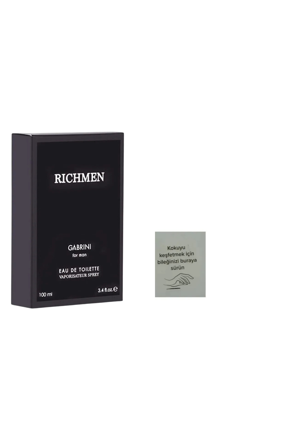 عطر مردانه ریچمن 100 میل ادوتویلت + کارت ORDA PRFRMN1654 Gabrini