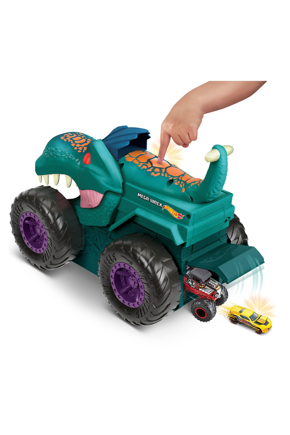 ماشین اسباب بازی MONSTER TRUCKS CAR MEGA WREX GYL13 هات ویلز اورجینال HOT WHEELS