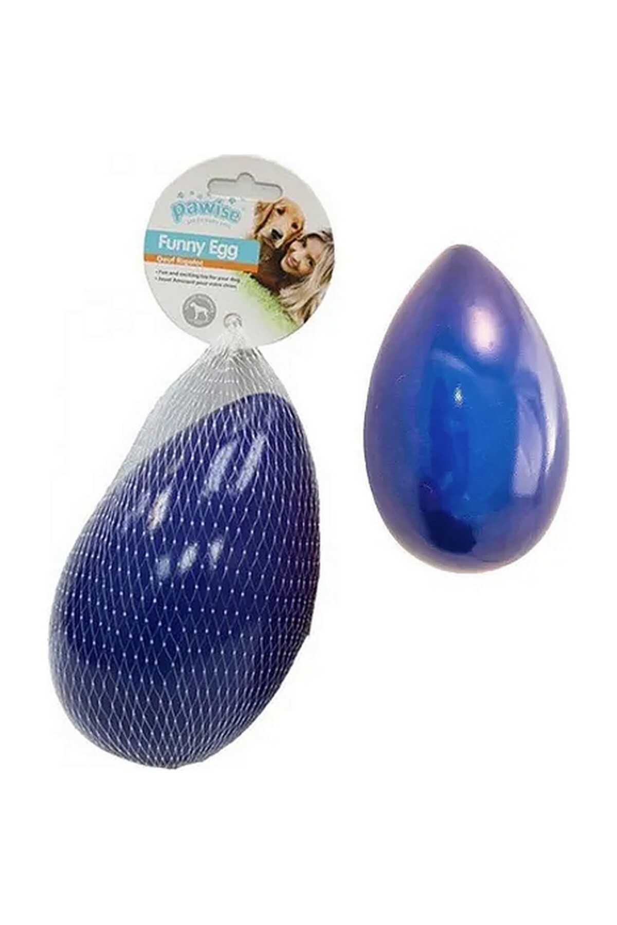 اسباب‌بازی سگ پاویس Pawise Funny Egg، ارتفاع ۱۲٫۷ سانتی‌متر چندرنگ