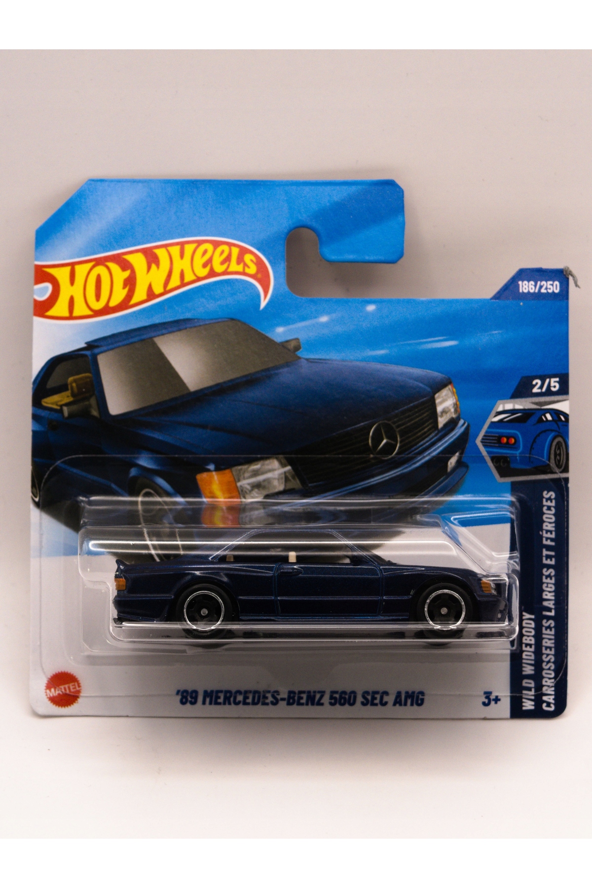 ماشین اسباب بازی های تک 89 مرسدس بنز 560 ثانیه AMG JBB85 از ترکیه HOT WHEELS