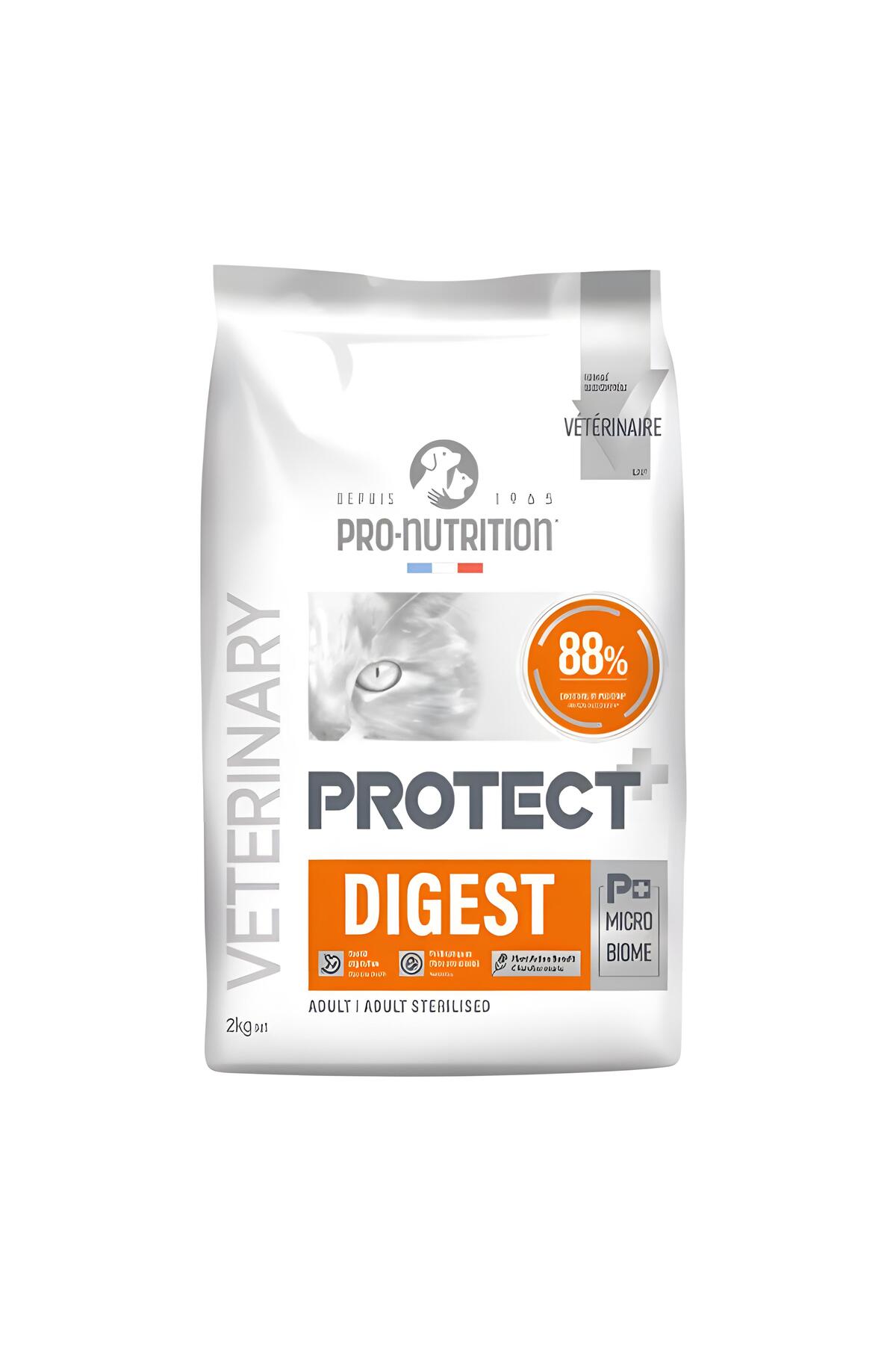 غذای خشک گربه پرو نوتریشن Pro Nutrition Protect Veterinary Digest ضدحساسیت، ۲ کیلوگرم