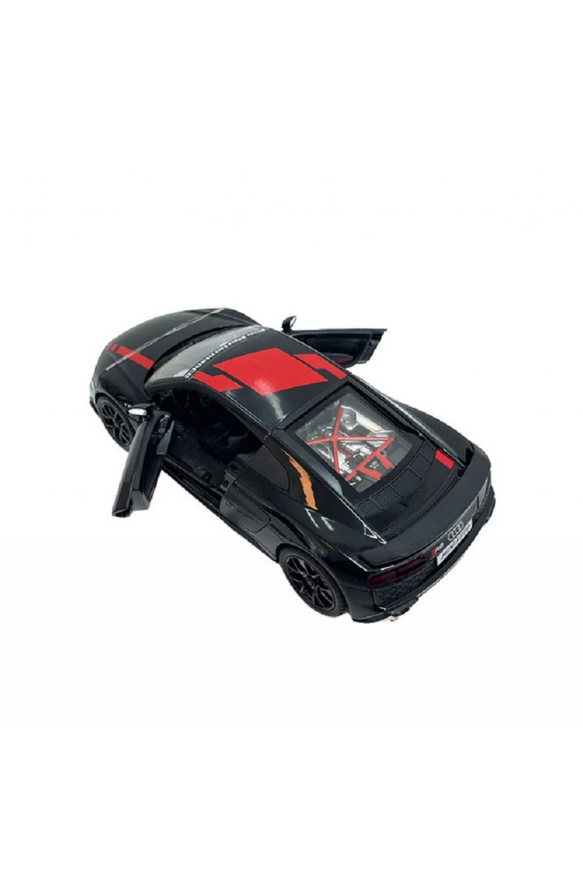 مدل خودرو MINIAUTO 1:24 SCALE METAL CAR – ماشین اسپرت مشکی با کاور قابل باز شدن اورجینال Göçmen