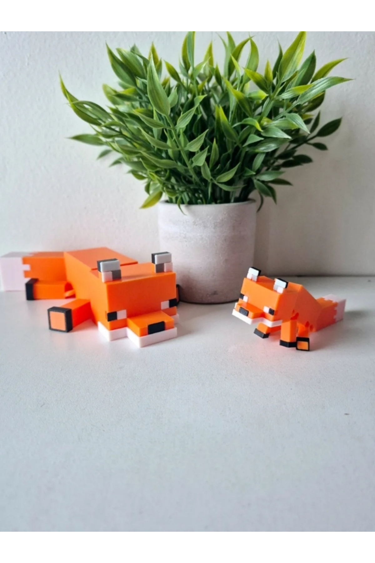 اسباب بازی های فیگور شخصیت شکل فاکس MINECRAFT اورجینال FLEXIS WE MAKE IT POSSIBLE FOR YOU
