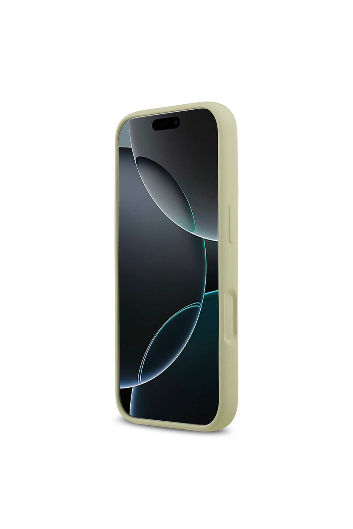 کاور و قاب سازگار با IPHONE 17 PRO جلد لوگوی سبز رنگ مجوز اصلی اورجینال Guess