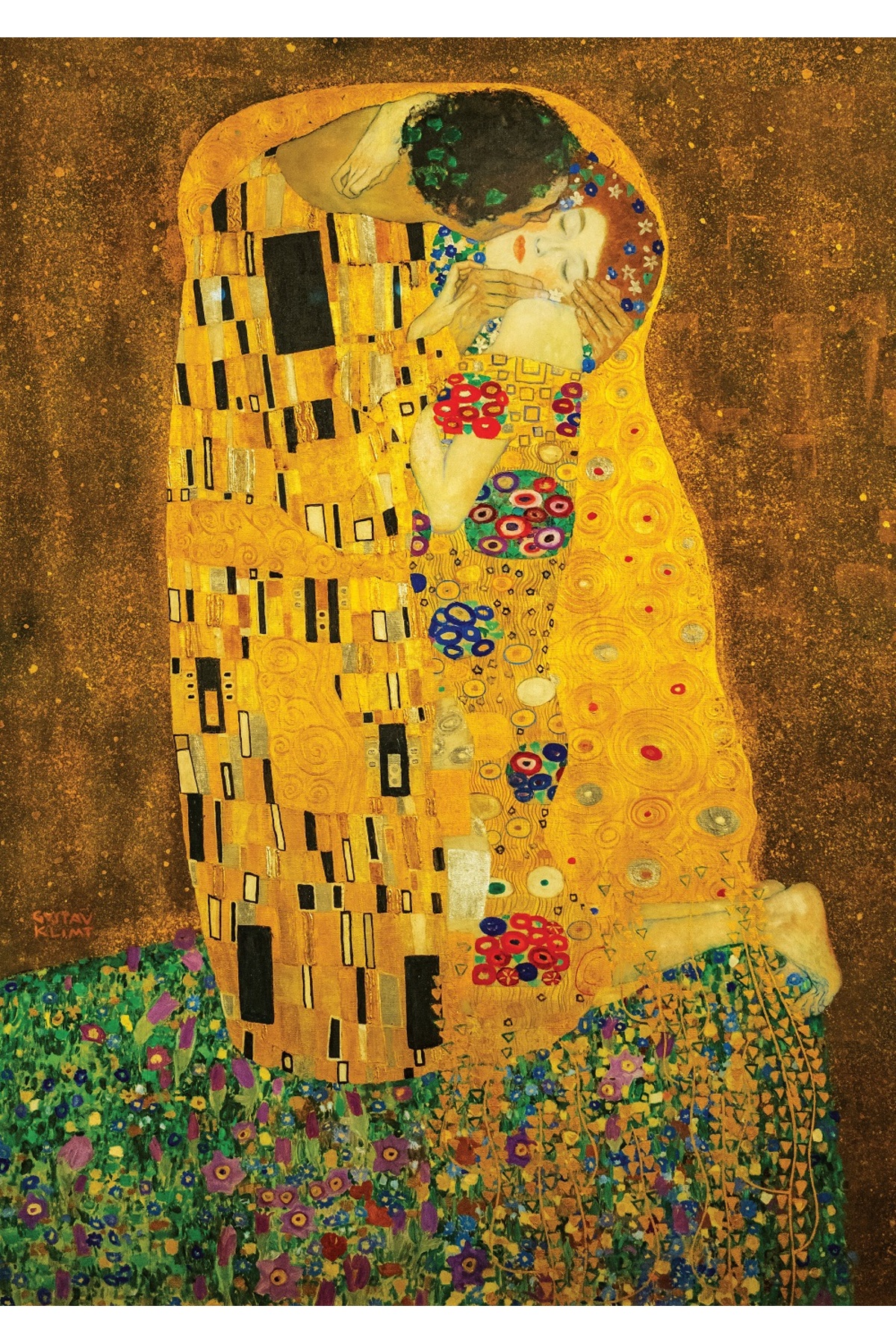 پازل ۱۵۰۰ تکه آرت پازل مدل الهام از تابلوی معروف بوسه اثر گوستاو کلیمت Art Puzzle