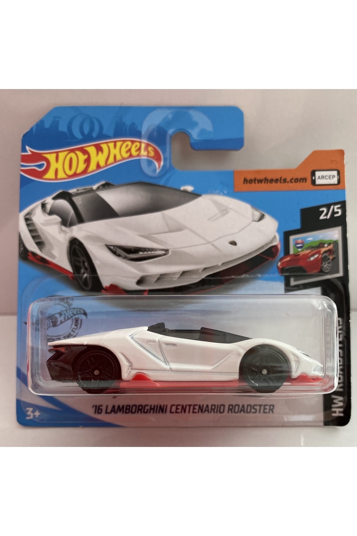 ماشین اسباب بازی ‘16 ‘LAMBORGHINI CENTENARIO ROADSTER هات ویلز اورجینال HOT WHEELS