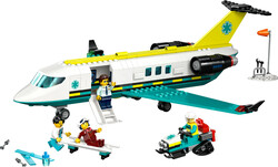 مجموعه ساختنی لگو LEGO سیتی City هواپیمای آمبولانس هوایی مدل 60465، ۴۰۳ قطعه