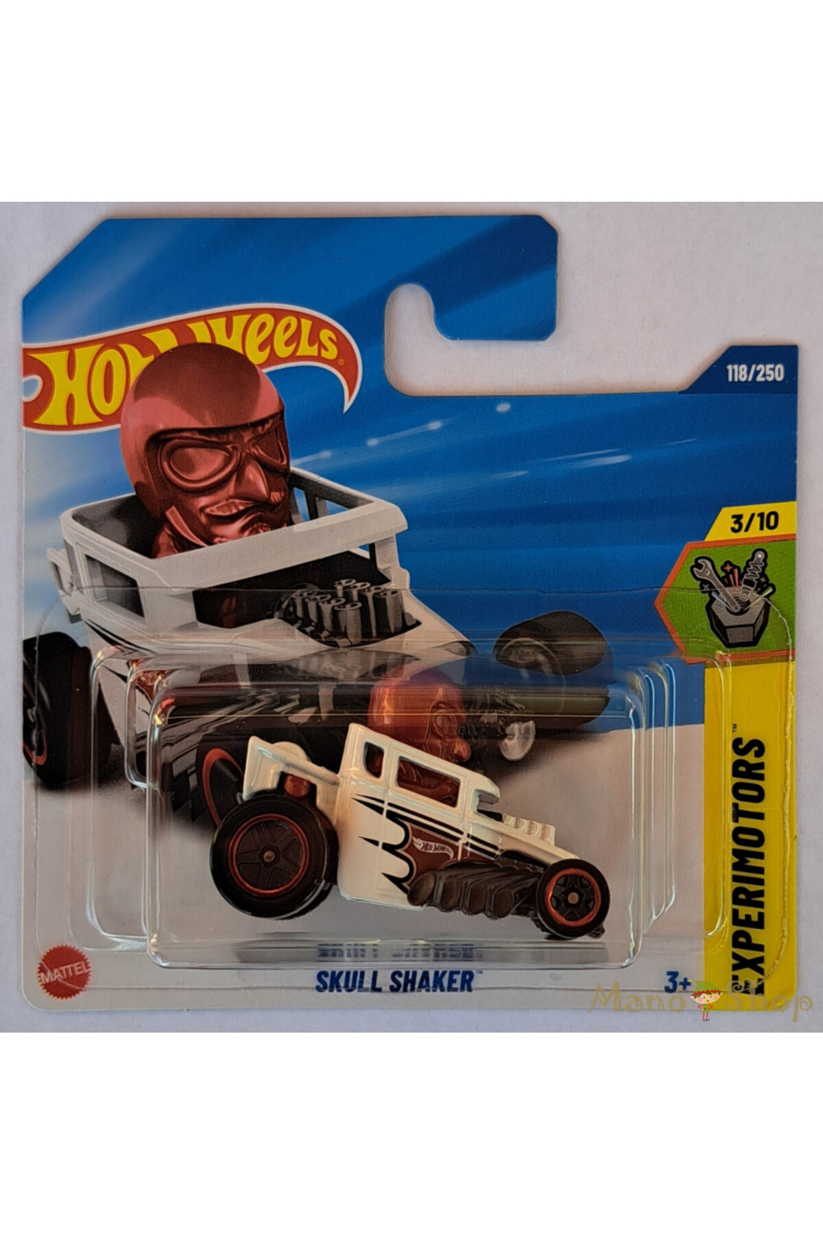 ماشین اسباب بازی چرخ دستی های تکی SKUL SHAKER JBB73 از ترکیه HOT WHEELS