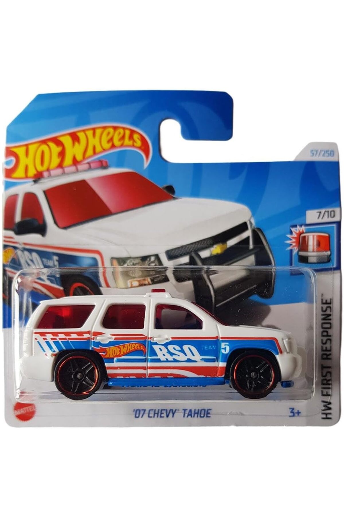 ماشین اسباب بازی اتومبیل های مجرد 07 CHEVY TAHOE HTD28 هات ویلز اورجینال HOT WHEELS