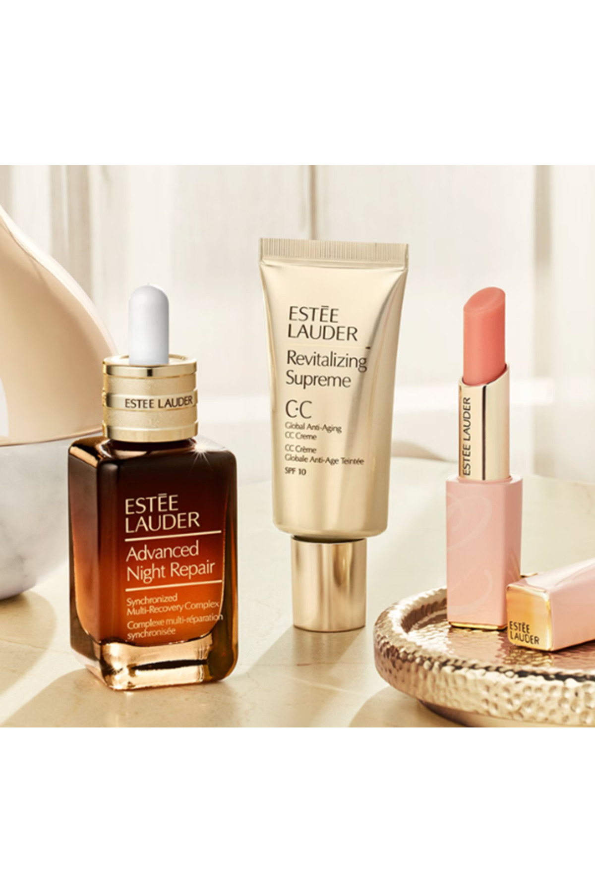 ضدپیری جهانی کرم CC REVITALIZING SUPREME SPF10 30ML استی لادر Estee Lauder