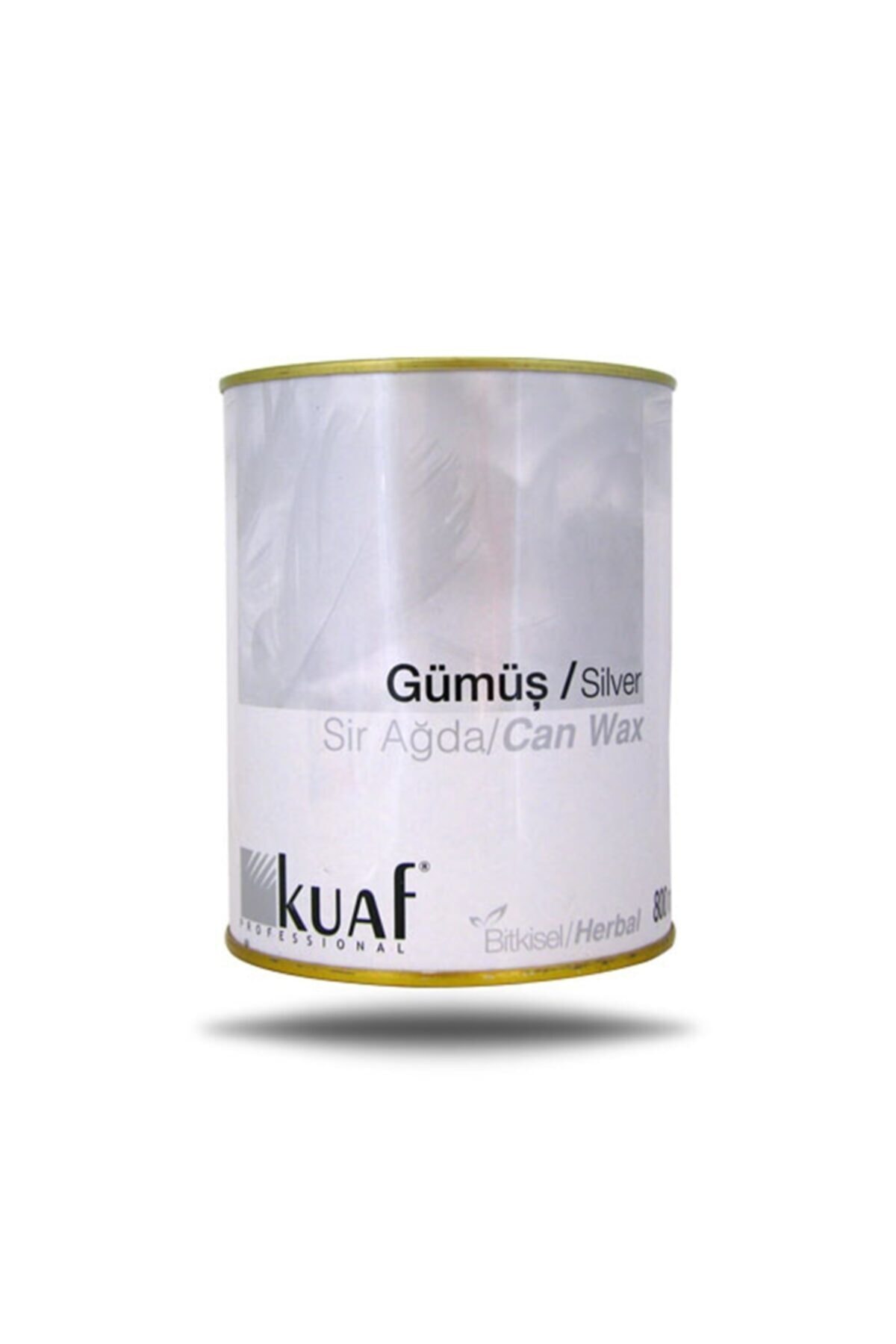 موم کنسرو نقره ای 800 میلی لیتری Kuaf