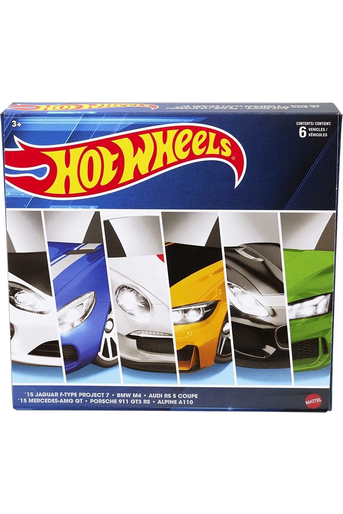 ماشین اسباب بازی HOTWHEELS سری اروپایی مجموعه 6 فرهنگ خودرو از ترکیه HOT WHEELS