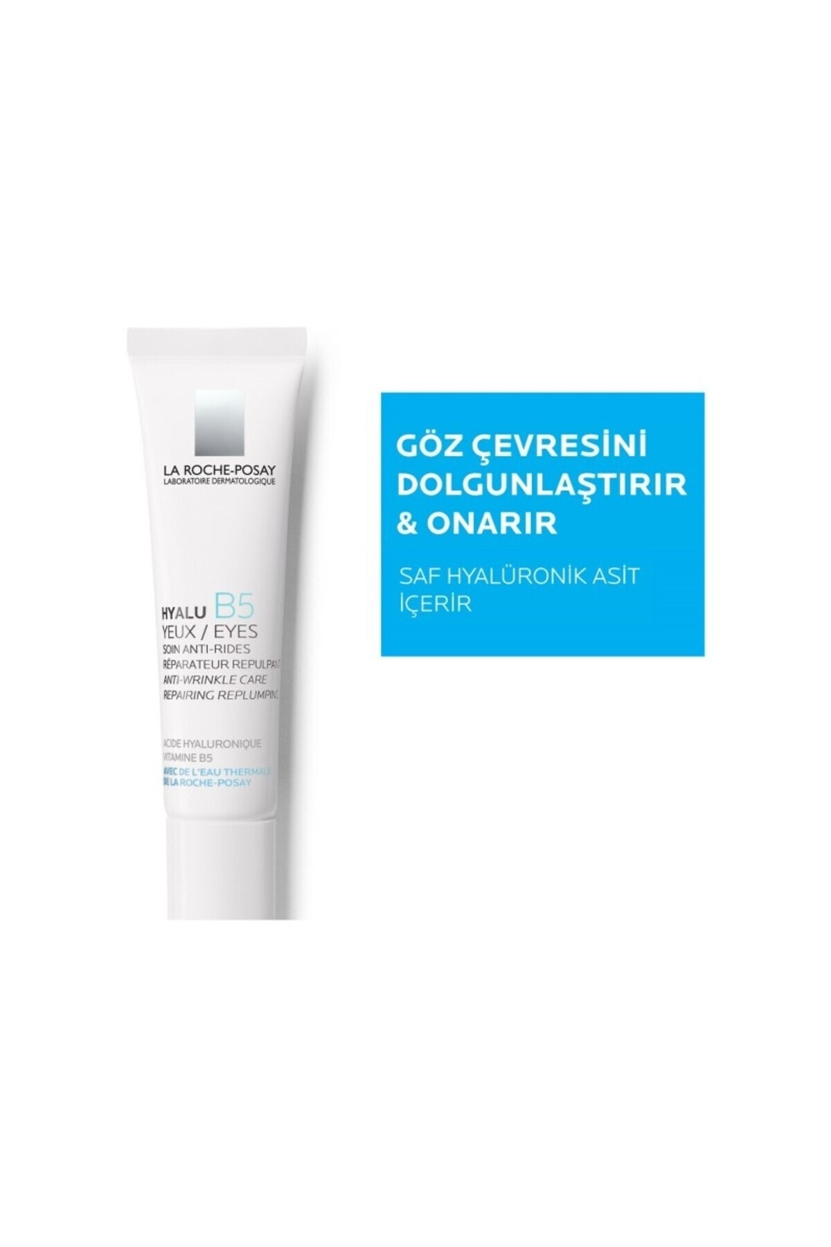 La Roche Posay ضد چین و چروک چشم حالتی برای پوست حساس با اسید هیالورونیک 15 میلی لیتر