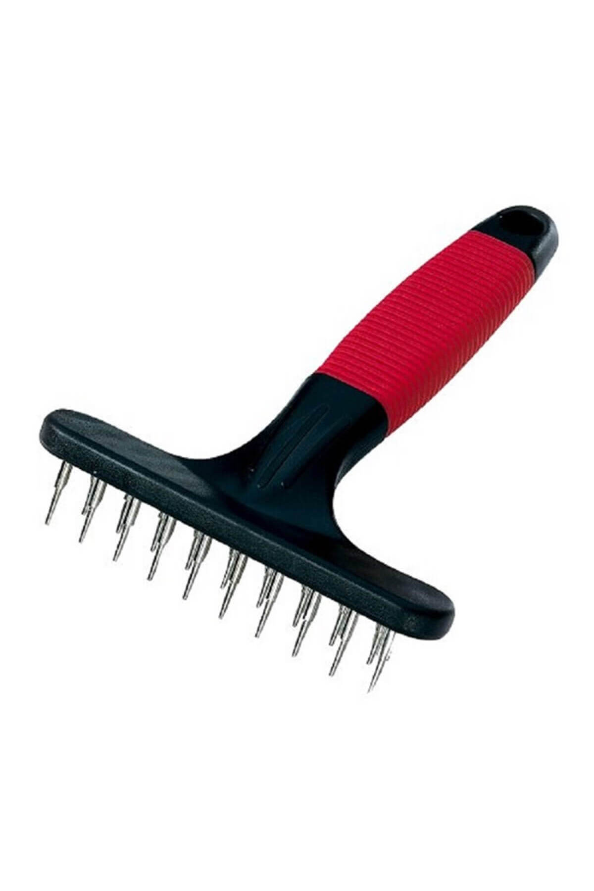 شانه چنگکی دندانه‌درشت فرپلاست Ferplast Gro 5852، ابعاد ۱۱ × ۱۵ سانتی‌متر