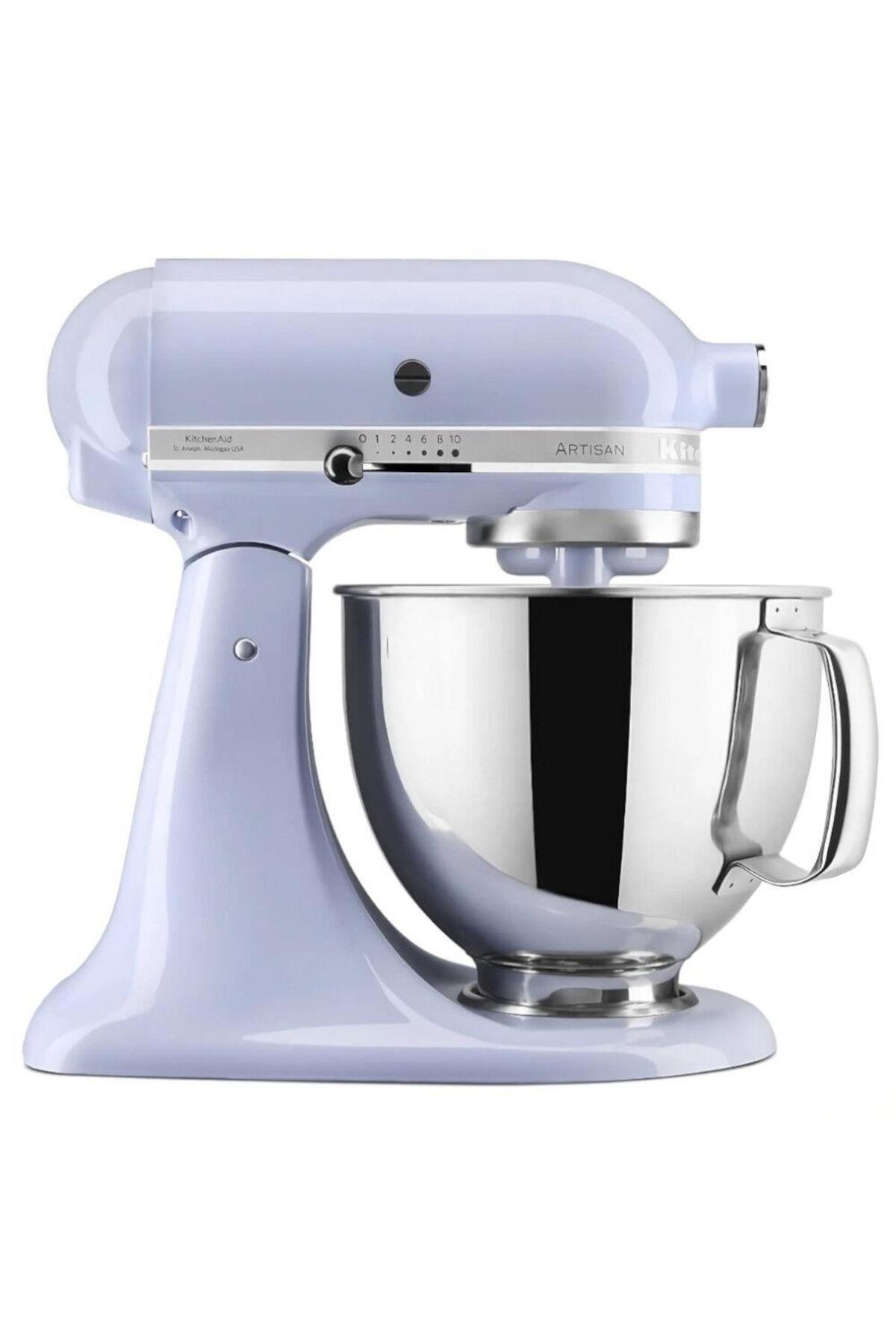 میکسر و ست پایه 4.8 لیتری ARTISAN کرم اسطوخودوس 5KSM125 اورجینال Kitchenaid