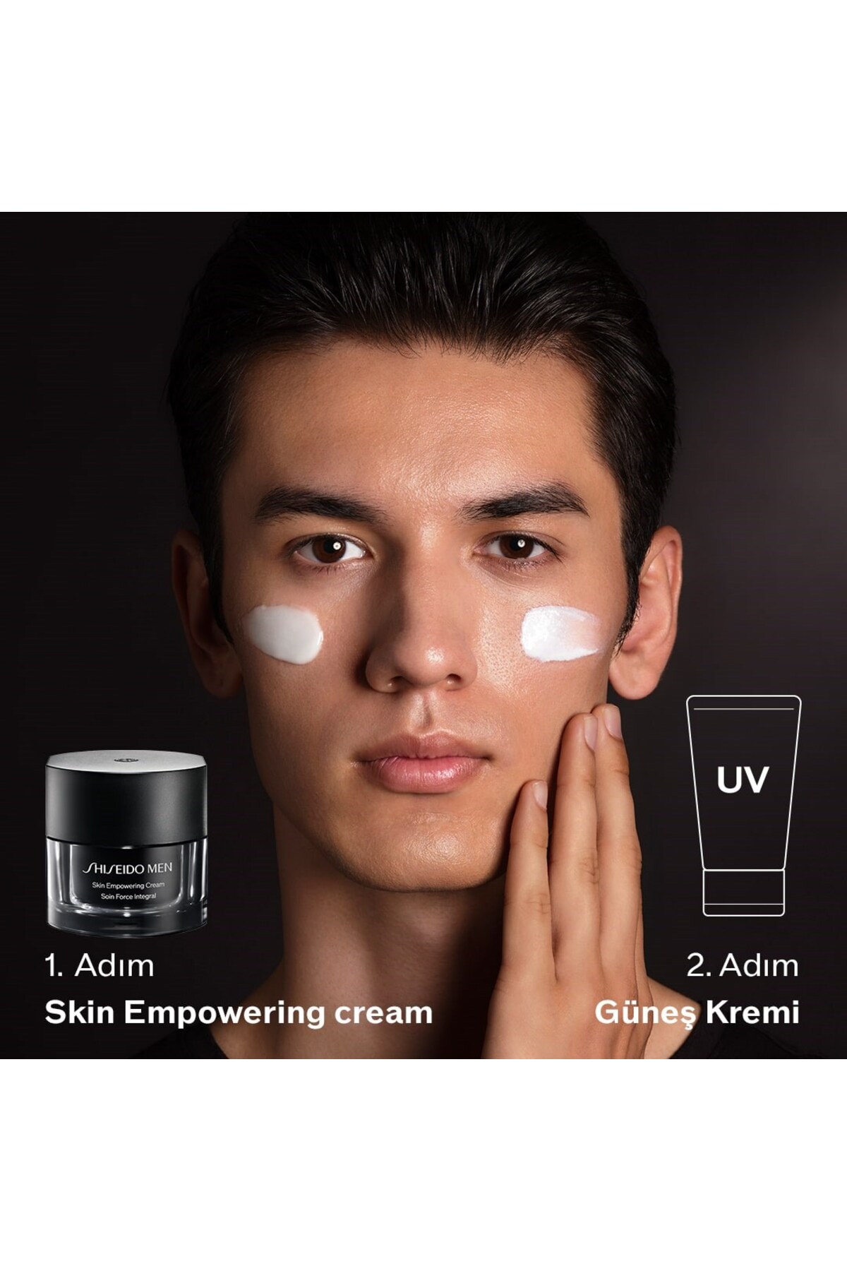 کرم صورت تقویت کننده پوست مردانه 50 میل اورجینال Shiseido