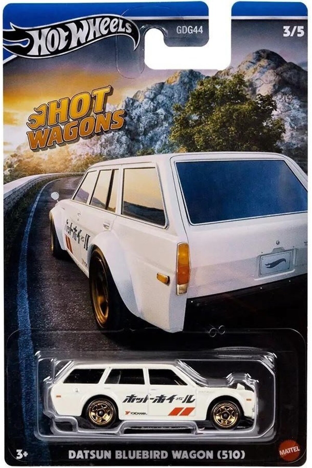 مدل خودرو واگن داغ داتسون بلوبرد 510 HRR88 از ترکیه HOT WHEELS