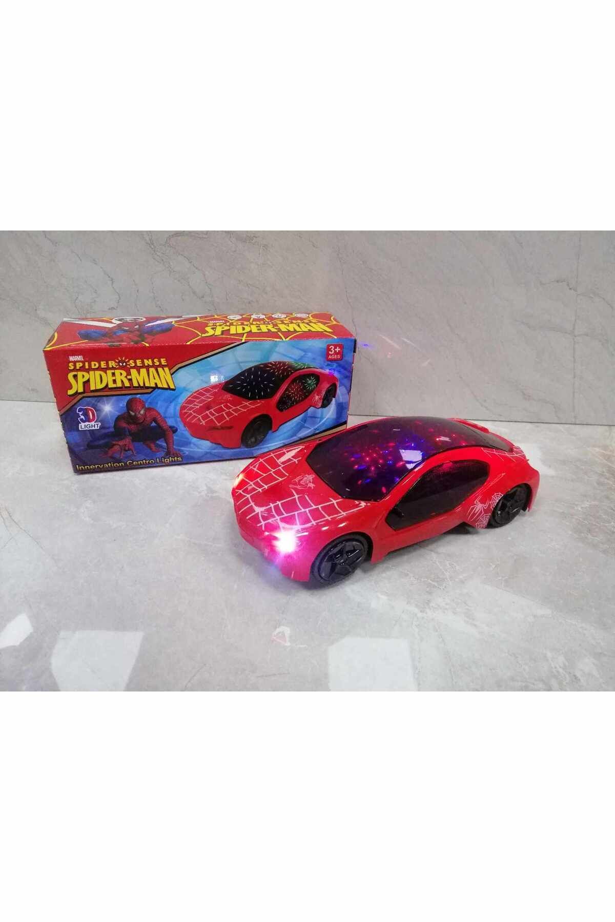 ماشین اسباب بازی SPIDERMAN SPIDER CAR باطری چراغ‌ها صداهای متحرک TWIST و TWIN 18 سانتی‌متر Kids