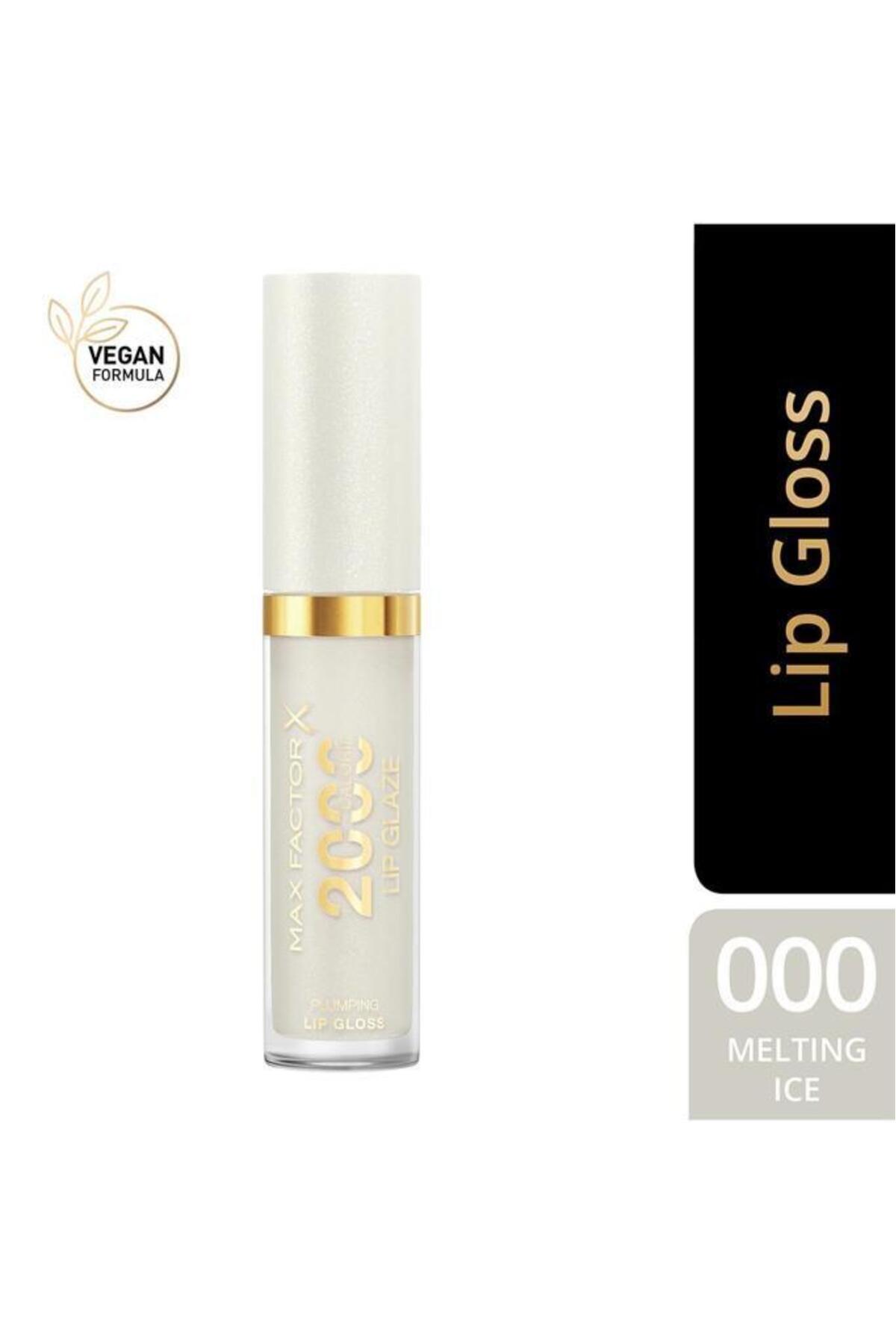 براق کننده لب 2000 CAL LIP GLAZE 000 یخ ذوب Max Factor
