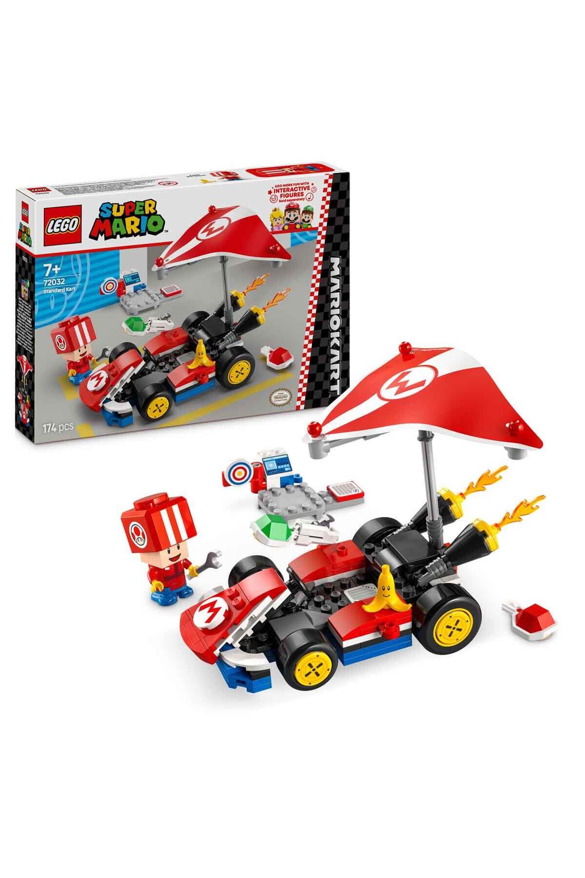 لگو و اسباب بازی های ساخت محور SUPER MARIO: MARIO KART – STANDARD 72032 کلکسیونی برای کودکان 7 سال به بالا اورجینال LEGO