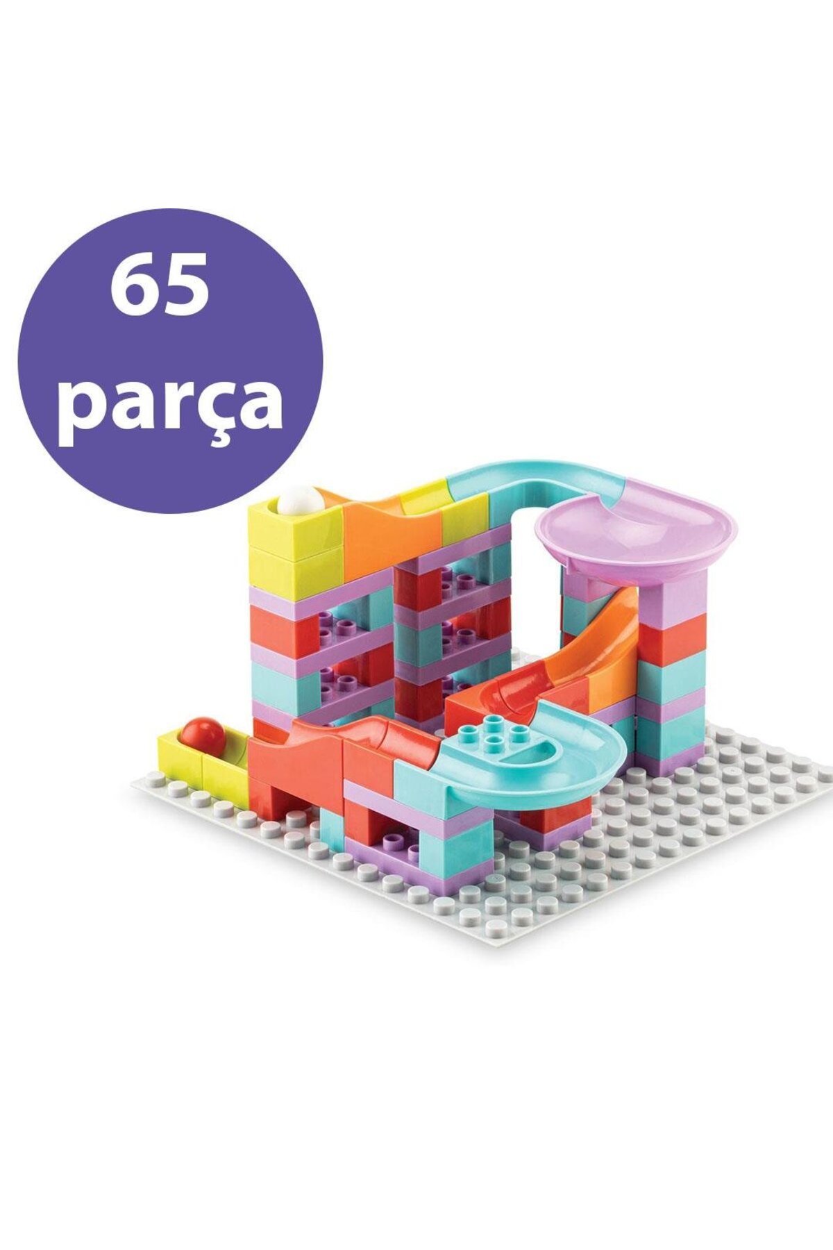 لگو و اسباب بازی های ساخت محور بلوک اسلاید سازگار LEGODUPLO 65 قطعه از ترکیه A&G Monarque
