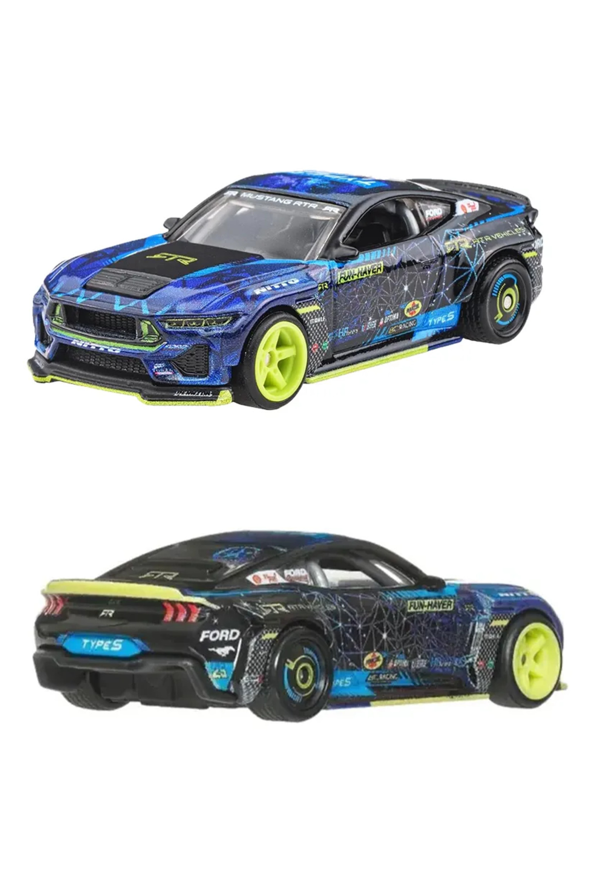 ماشین اسباب بازی HOT WHEELS CIRCUIT LEGENDS 2024 FORD MUSTANG RTR SPEC 5 FD از ترکیه HOT WHEELS