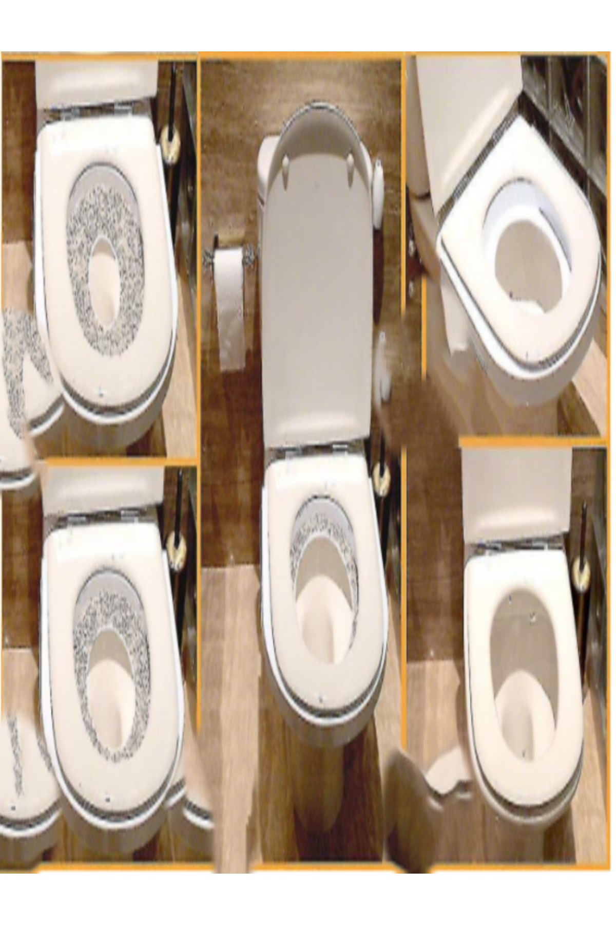 ست آموزش توالت گربه سفید، مدل 201225-KT1