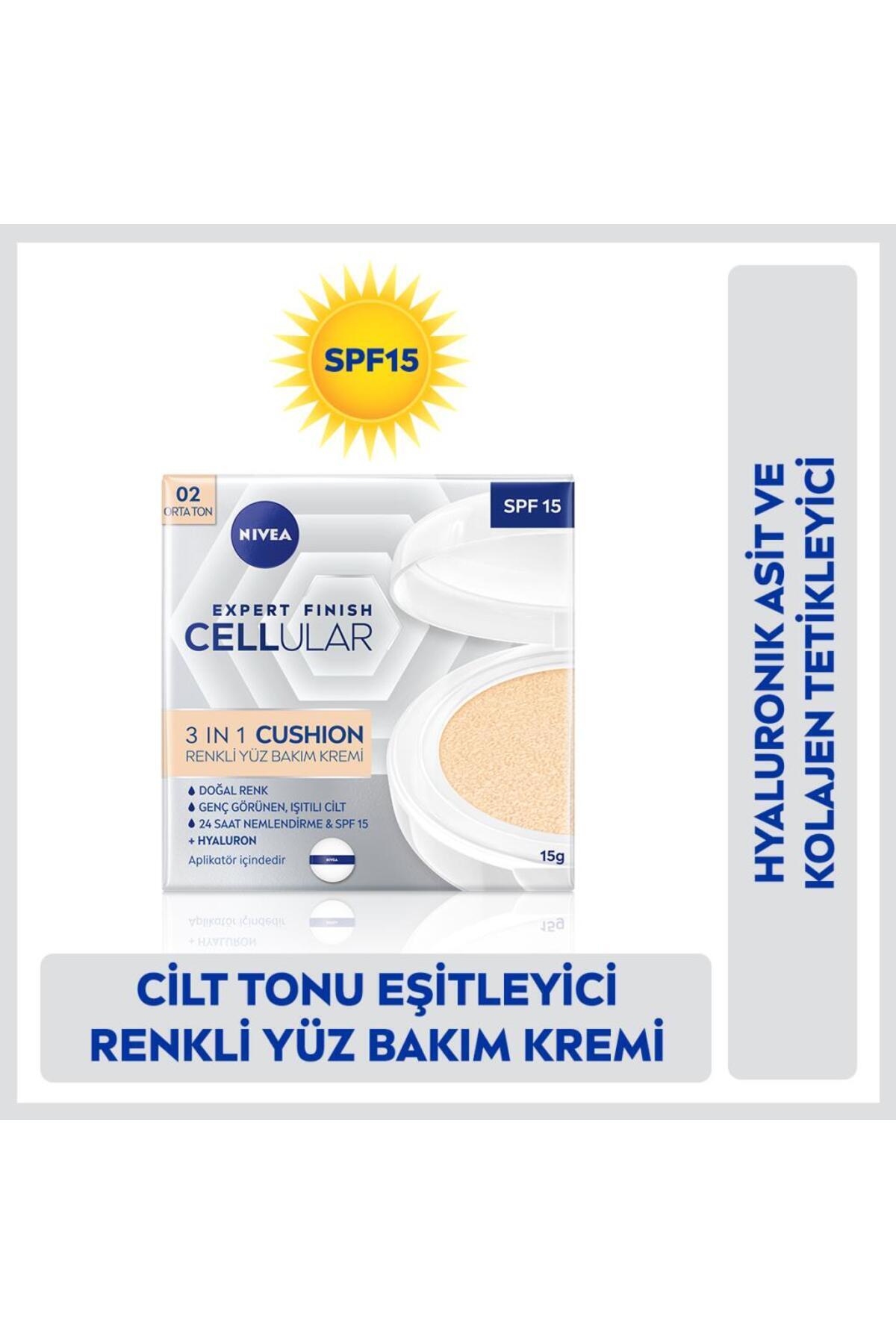 NIVEA پایانه حرفه ای تمام کننده 3 در 1 کوشن 15 میلی لیتر