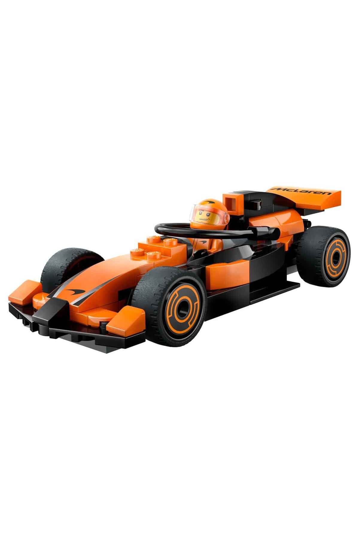 لگو CITY MCLAREN RACING CAR F1 DRIVER 60442 MINI YAR برای کودکان 6 سال بالاتر اورجینال LEGO